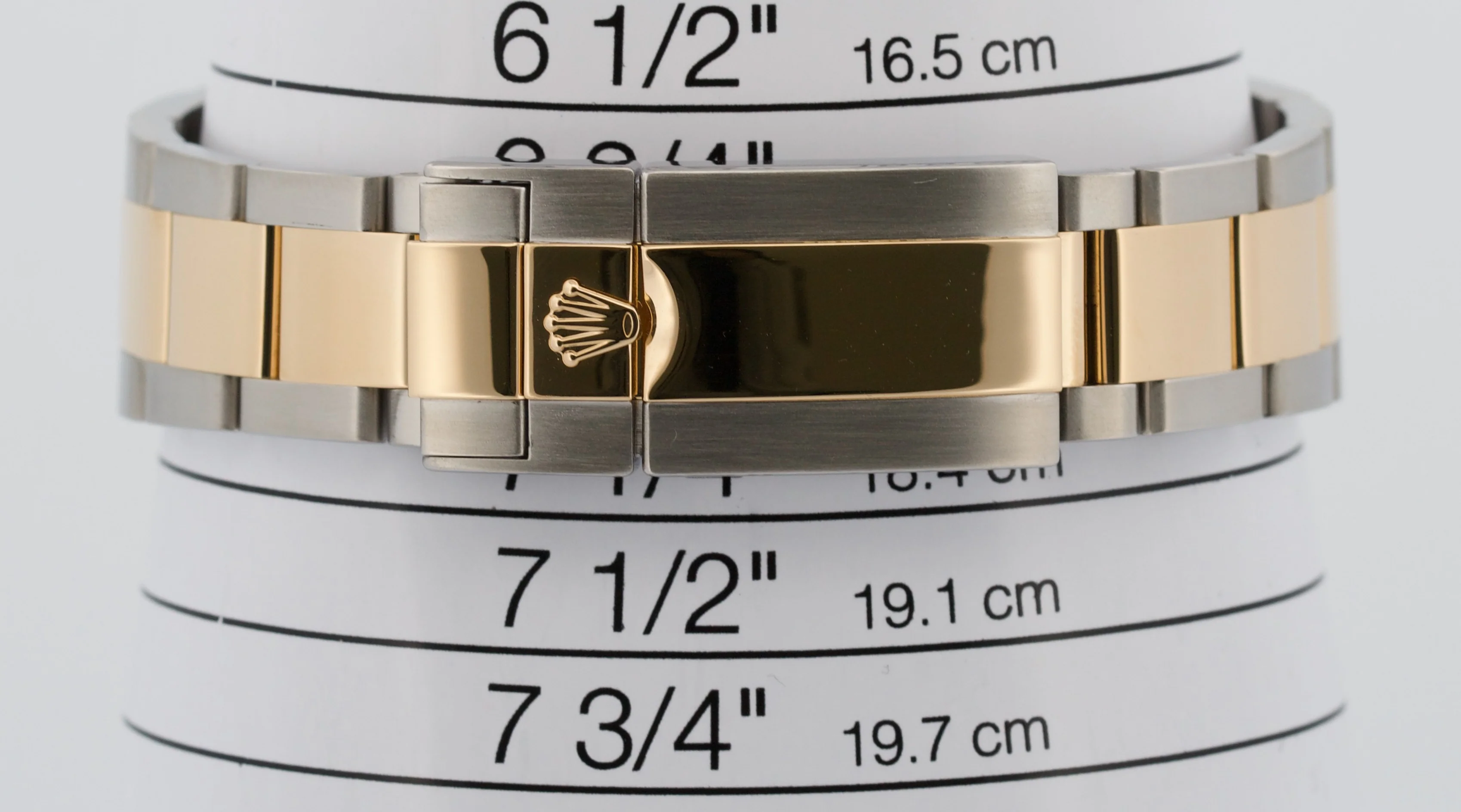 Rolex Daytona Cosmograph SLATE Gray 18K Gold RANDOM SERIAL Steel Watch 116523 - Image 9