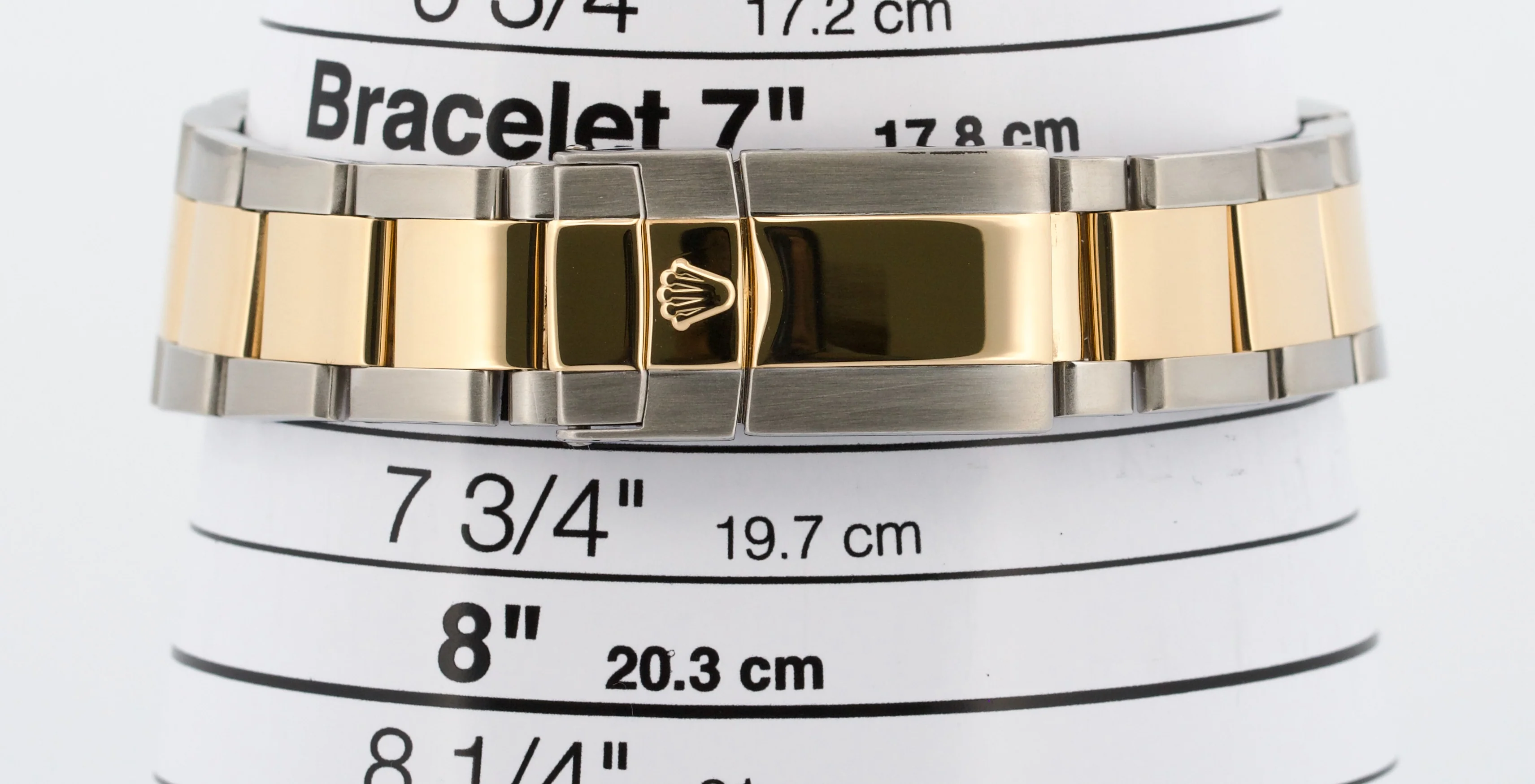 Rolex Daytona Cosmograph WHITE 18K Yellow Gold Two-Tone Steel Watch 116523 - Image 8