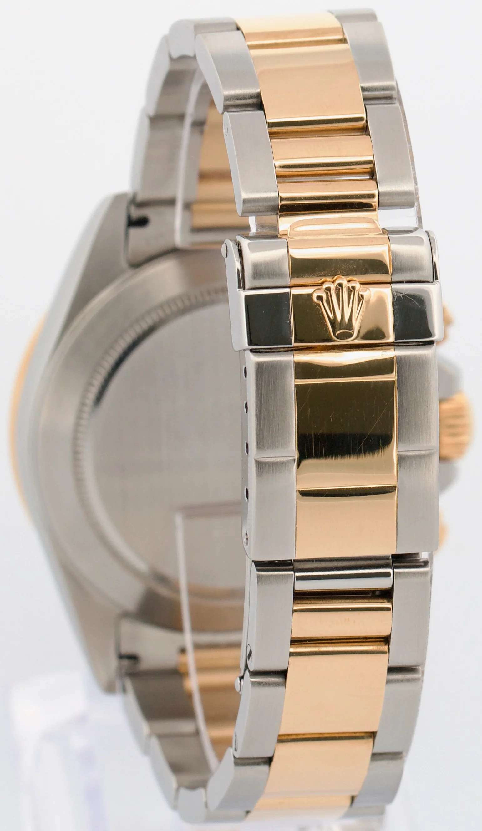 Rolex Daytona Cosmograph ZENITH Black Two-Tone 18K Yellow Gold Steel Watch 16523 - Image 5