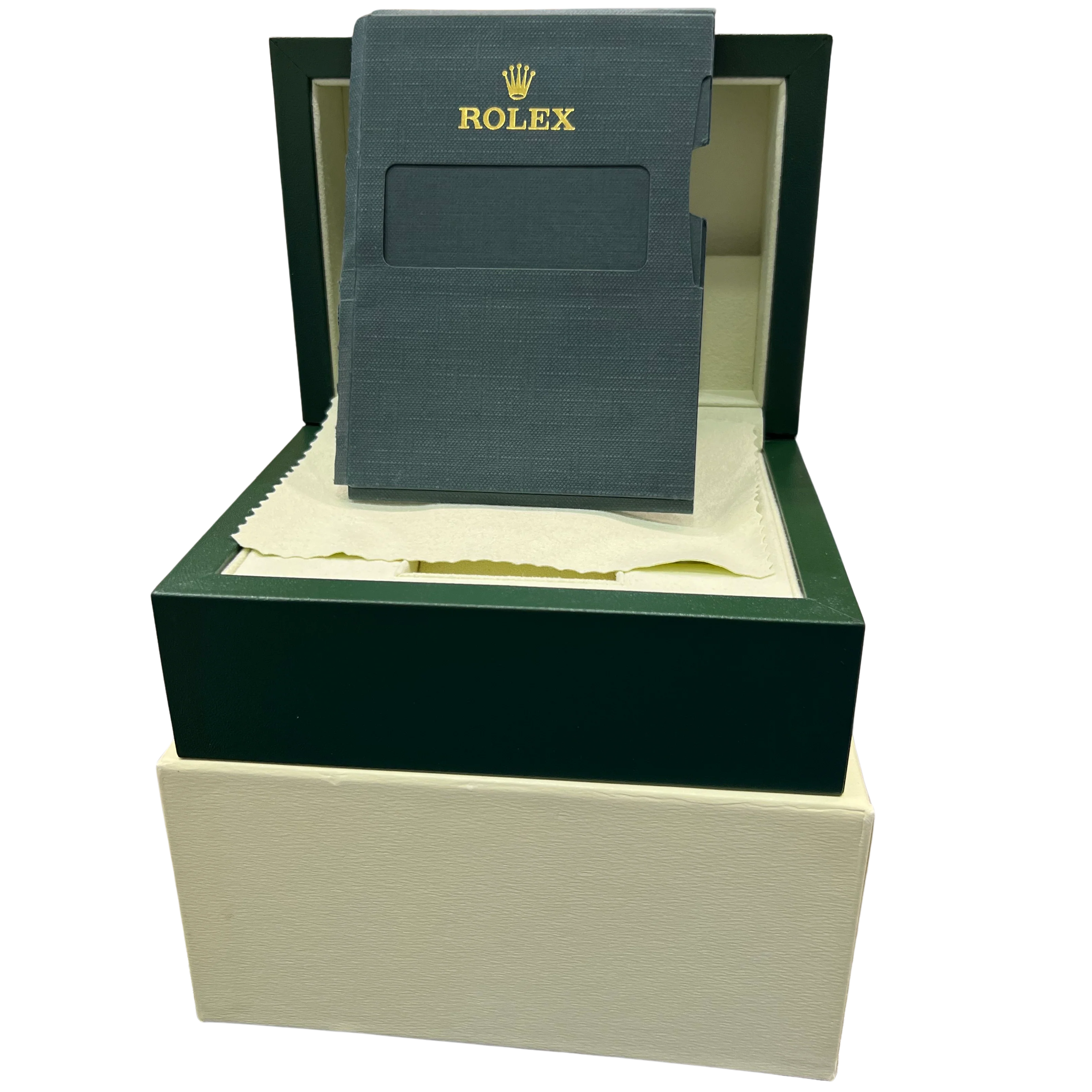 Rolex Explorer II Black 16570 40mm Red GMT Stainless Steel Oyster GMT Watch BOX - Image 2