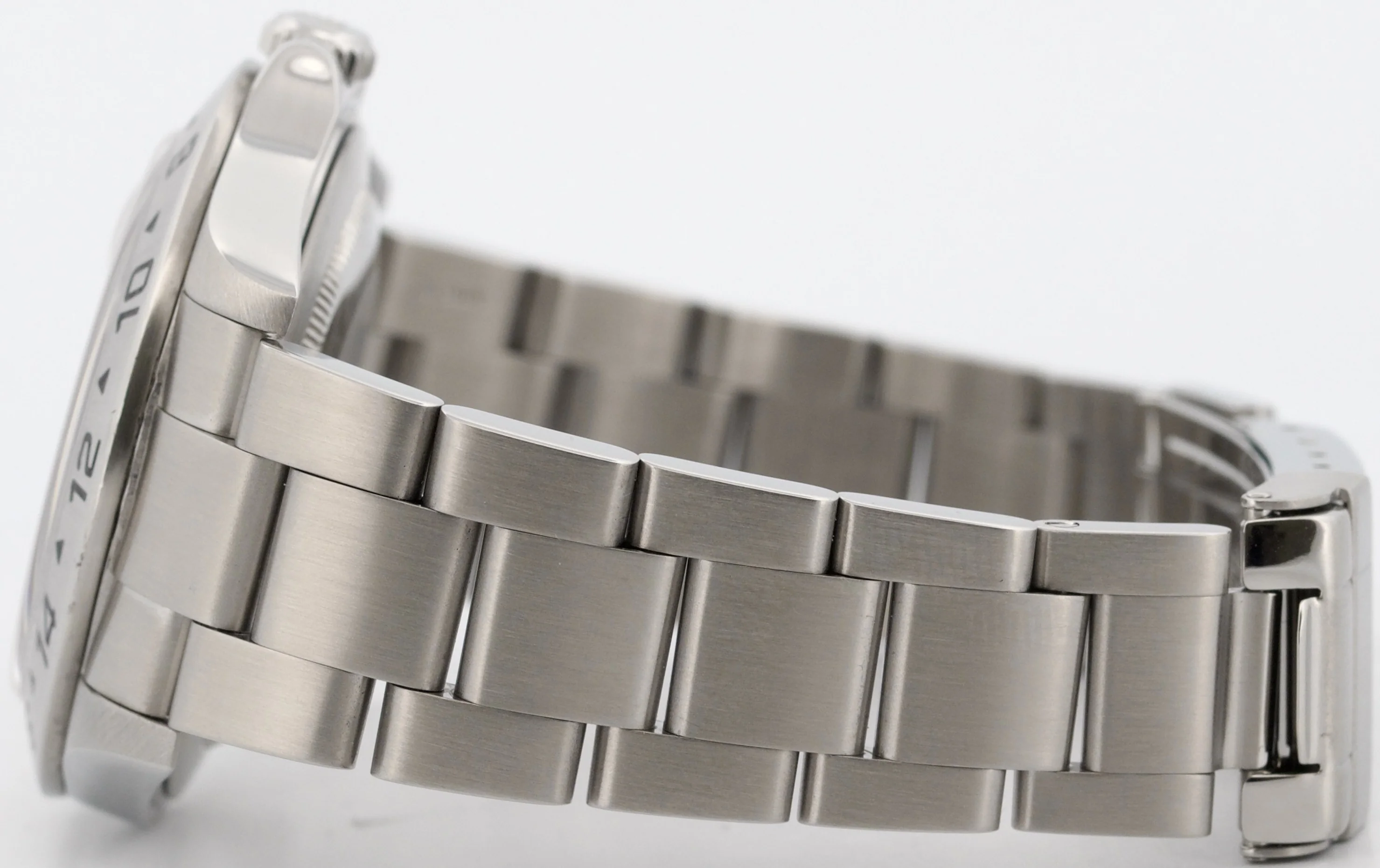 Rolex Explorer II POLAR WHITE Stainless Steel NO-HOLES 40mm Oyster 16570 Watch - Image 7