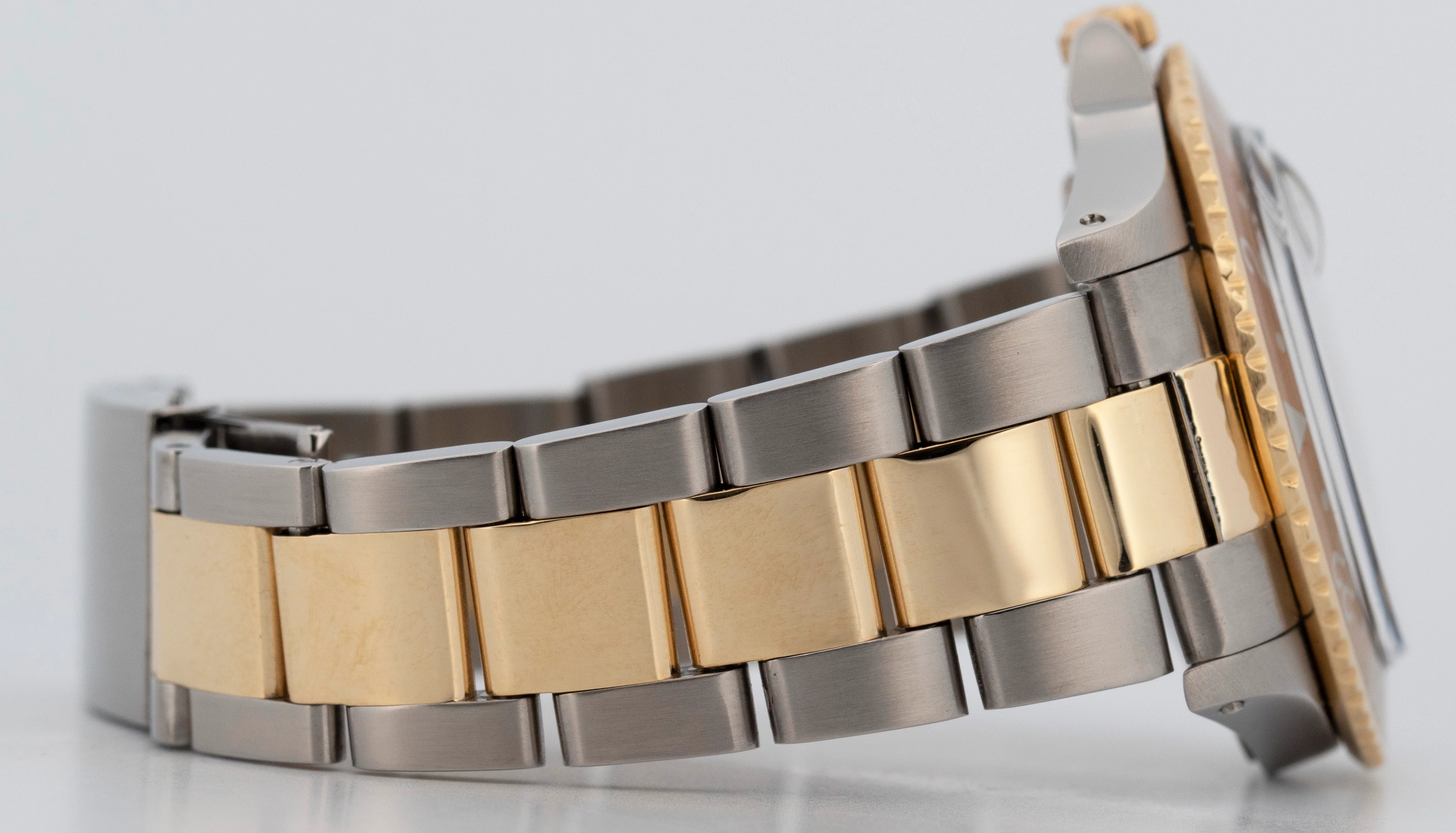 Rolex GMT-Master 40mm FADED ROOT BEER Brown Steel 18K Yellow Gold OYSTER 16753 - Image 7