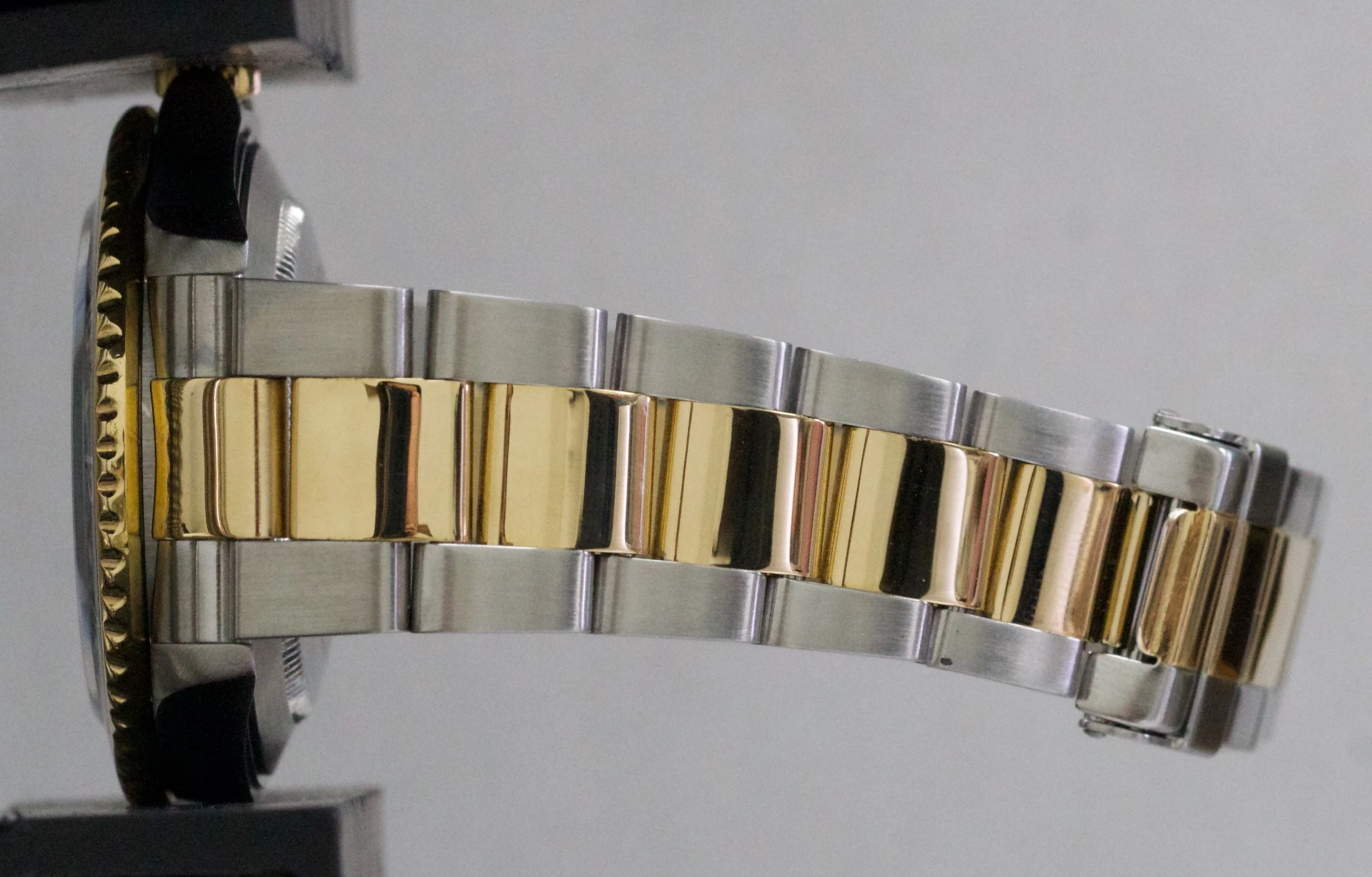 Rolex GMT-Master II BLACK 18K Yellow Gold Stainless Steel OYSTER 40mm 16713 - Image 10