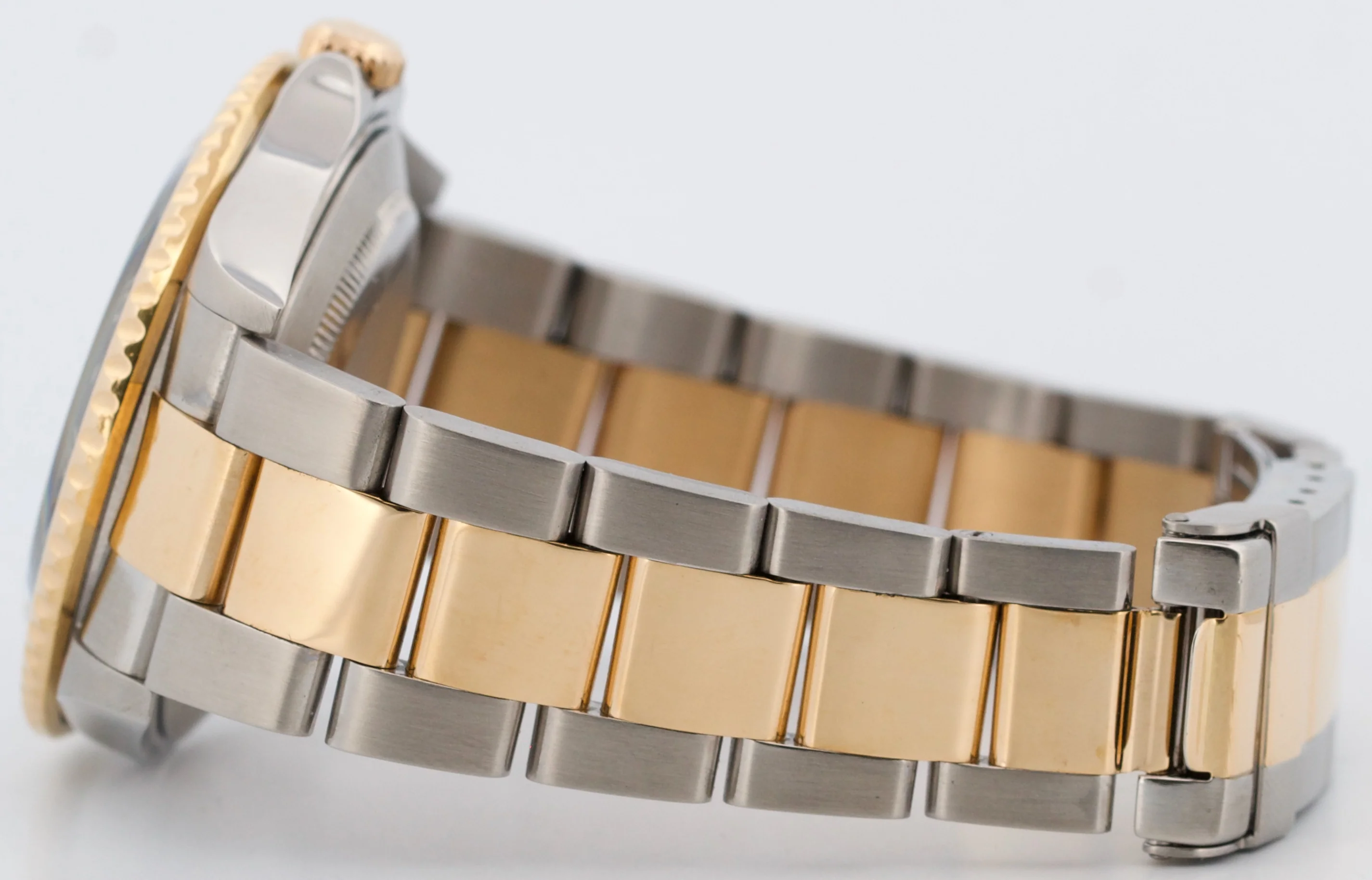 Rolex GMT-Master II BLACK 18K Yellow Gold Stainless Steel OYSTER 40mm 16713 - Image 7