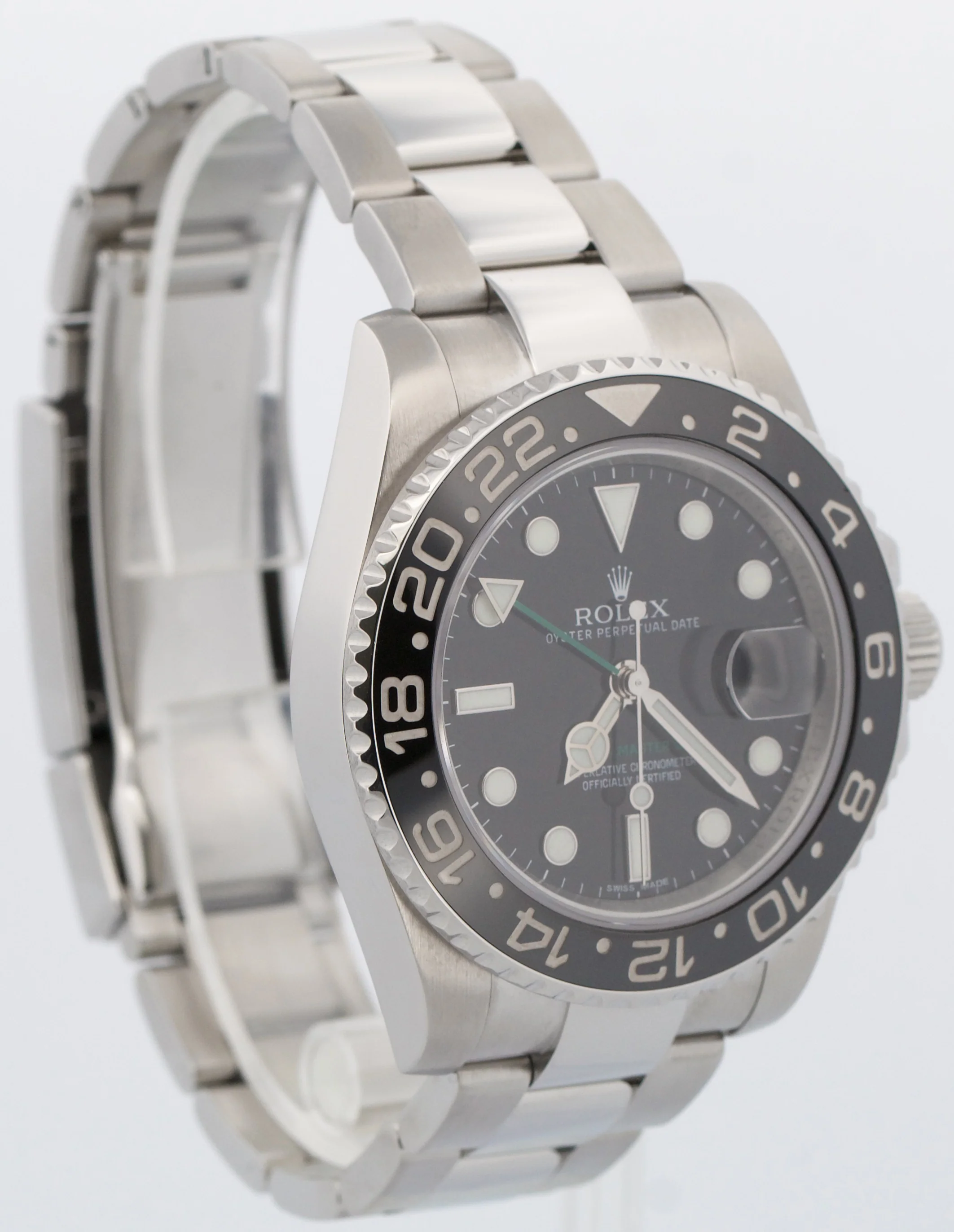 Rolex GMT-Master II BLACK Green Stainless Steel Ceramic 40mm 116710 LN Watch - Image 4