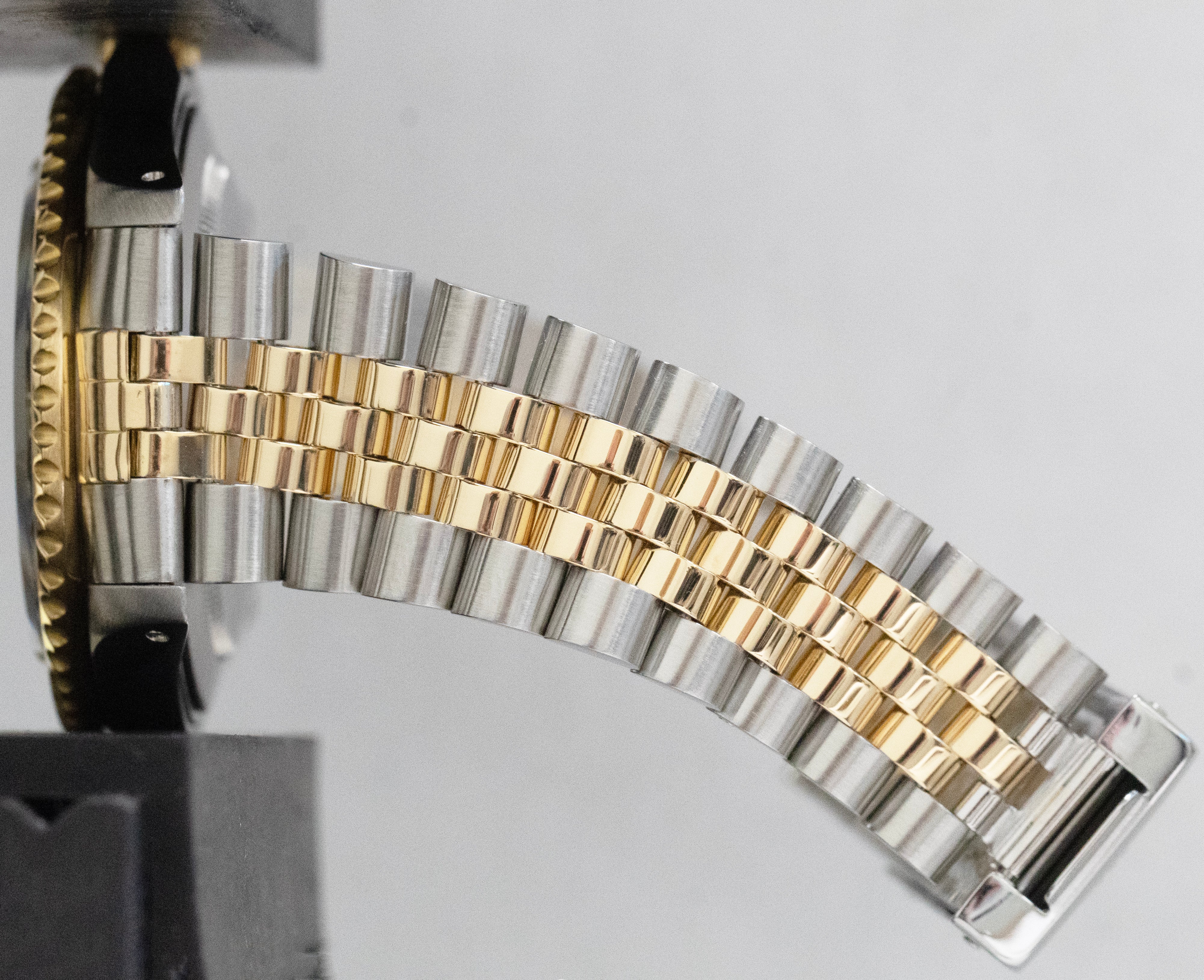 Rolex GMT-Master II BLACK Yellow Gold Stainless Steel JUBILEE 40mm Watch 16713 - Image 8