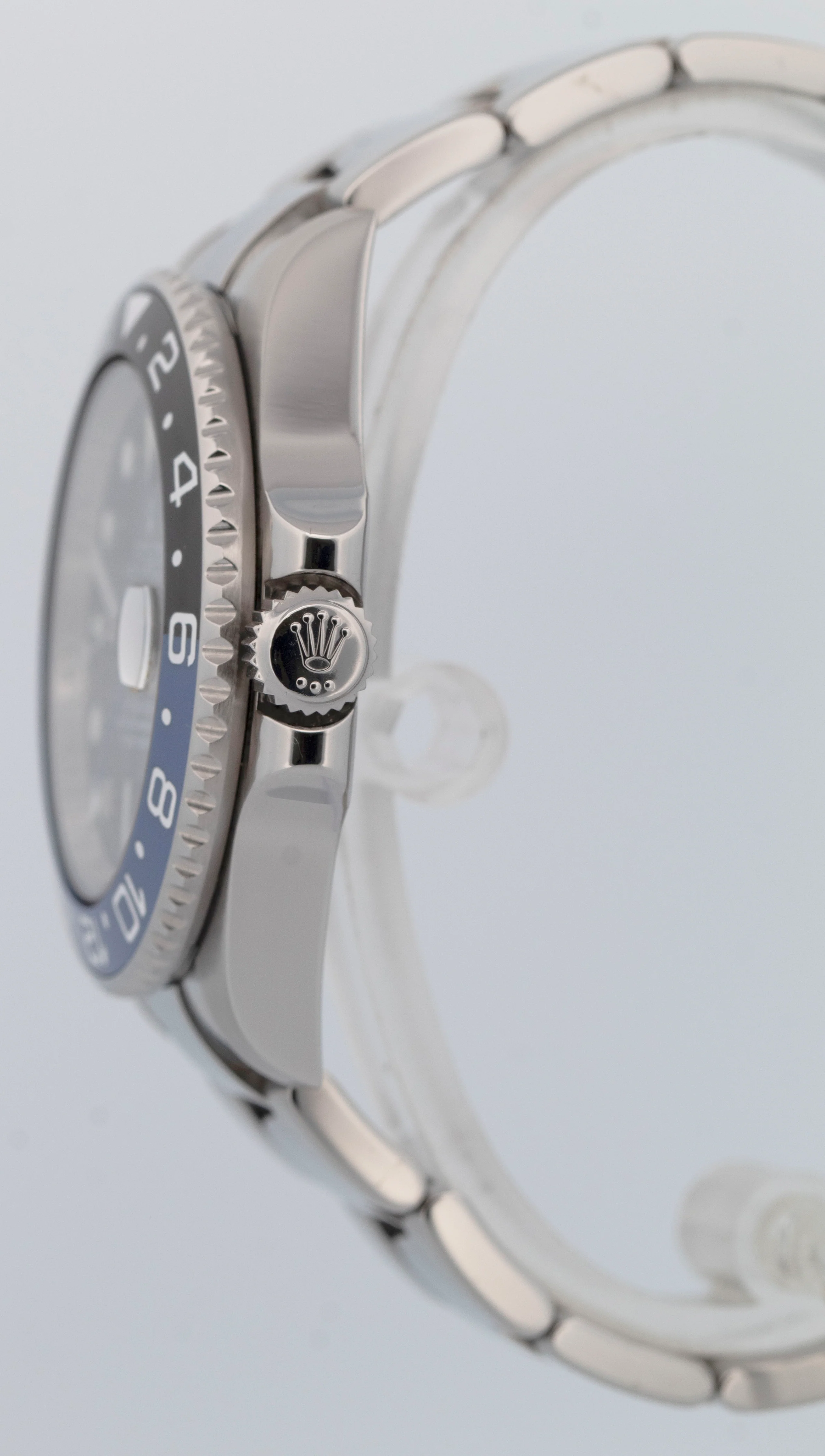 Rolex GMT-Master II Custom Blue Black Batman Stainless Ceramic 40mm 116710LN BOX - Image 3