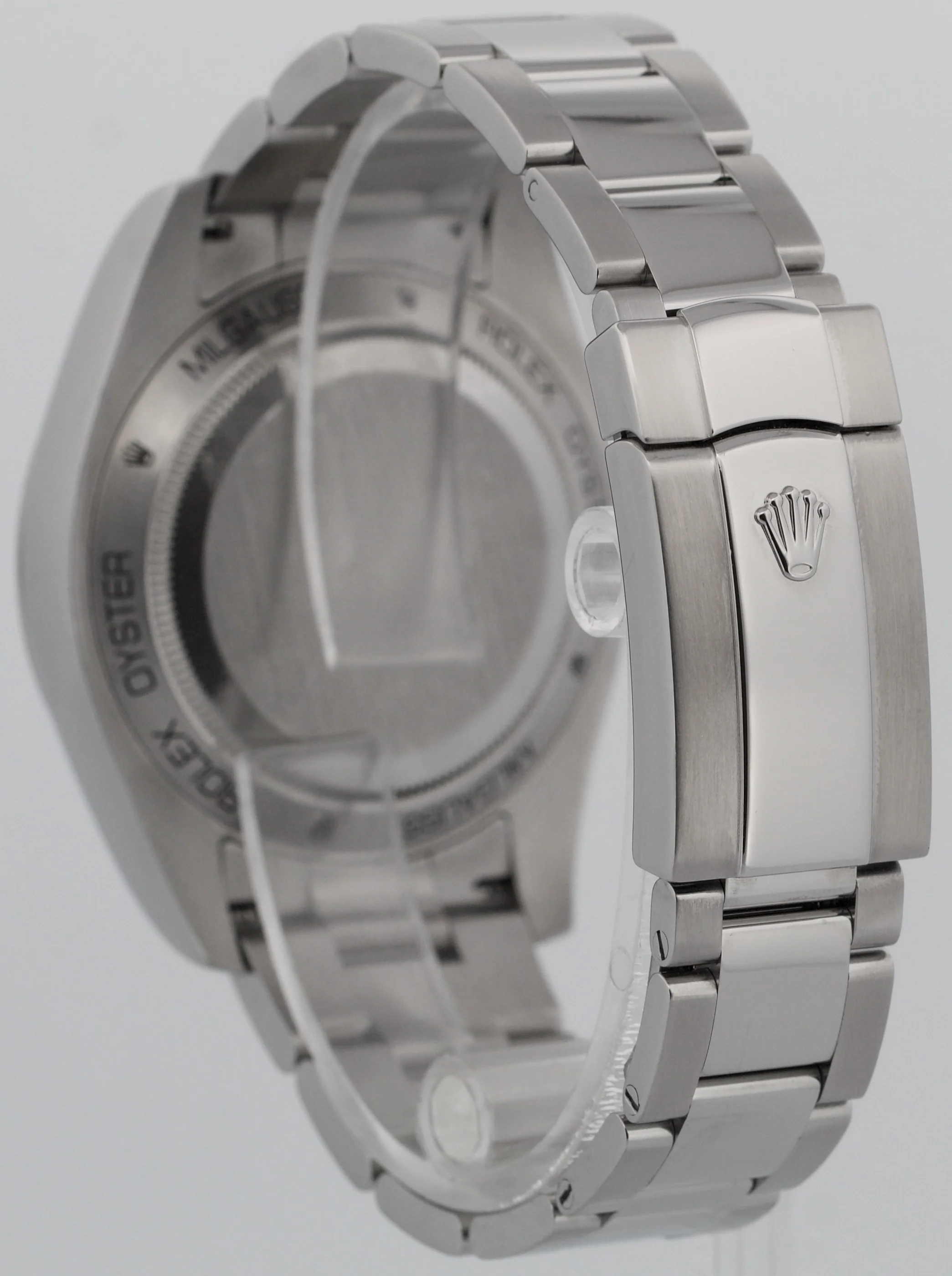 Rolex Milgauss BLACK Orange Stainless Steel 40mm Smooth Oyster 116400 Watch - Image 5