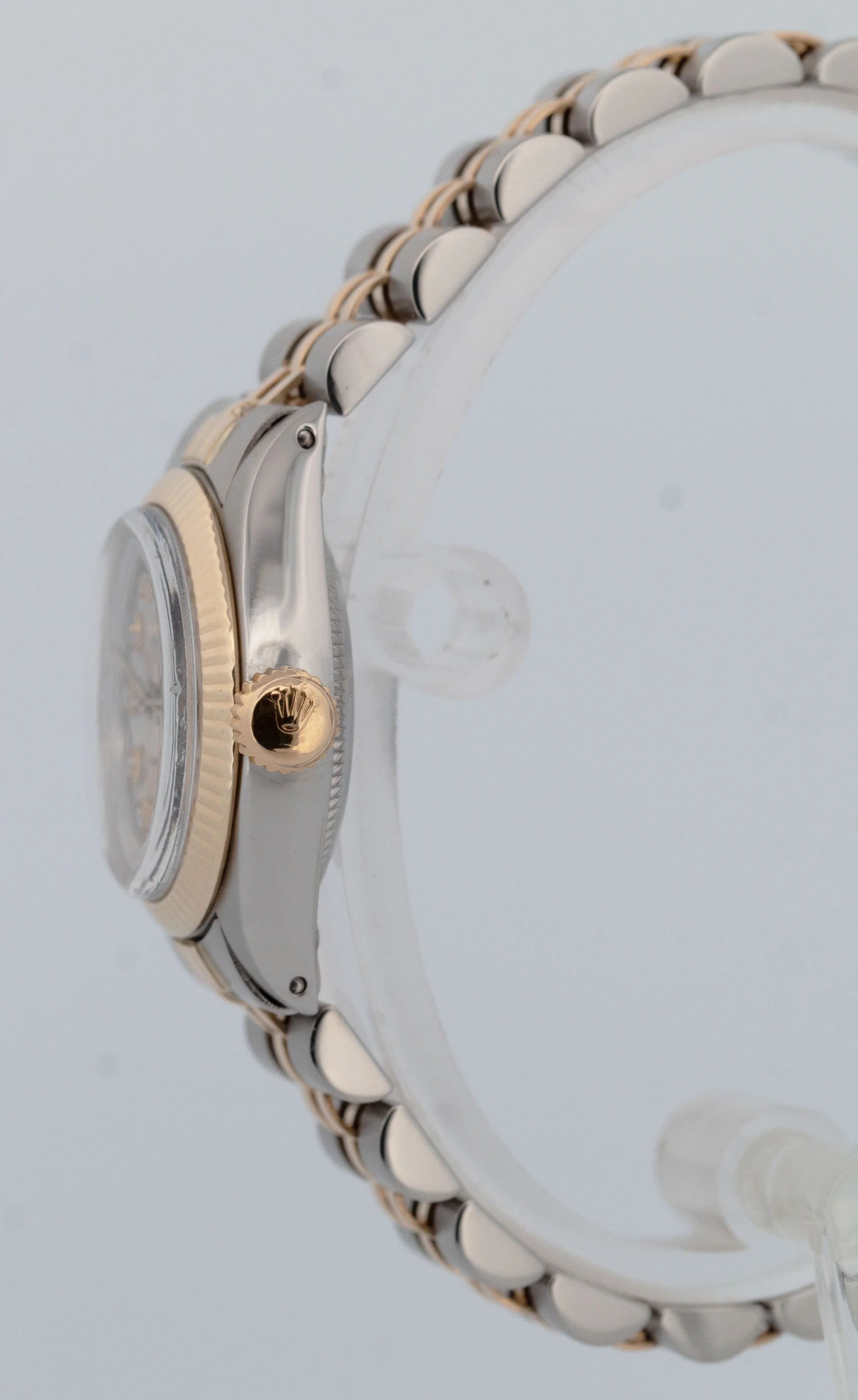 Rolex Oyster Perpetual 24mm Mother of Pearl DIAMOND 18K Gold 6719 Jubilee Watch - Image 3