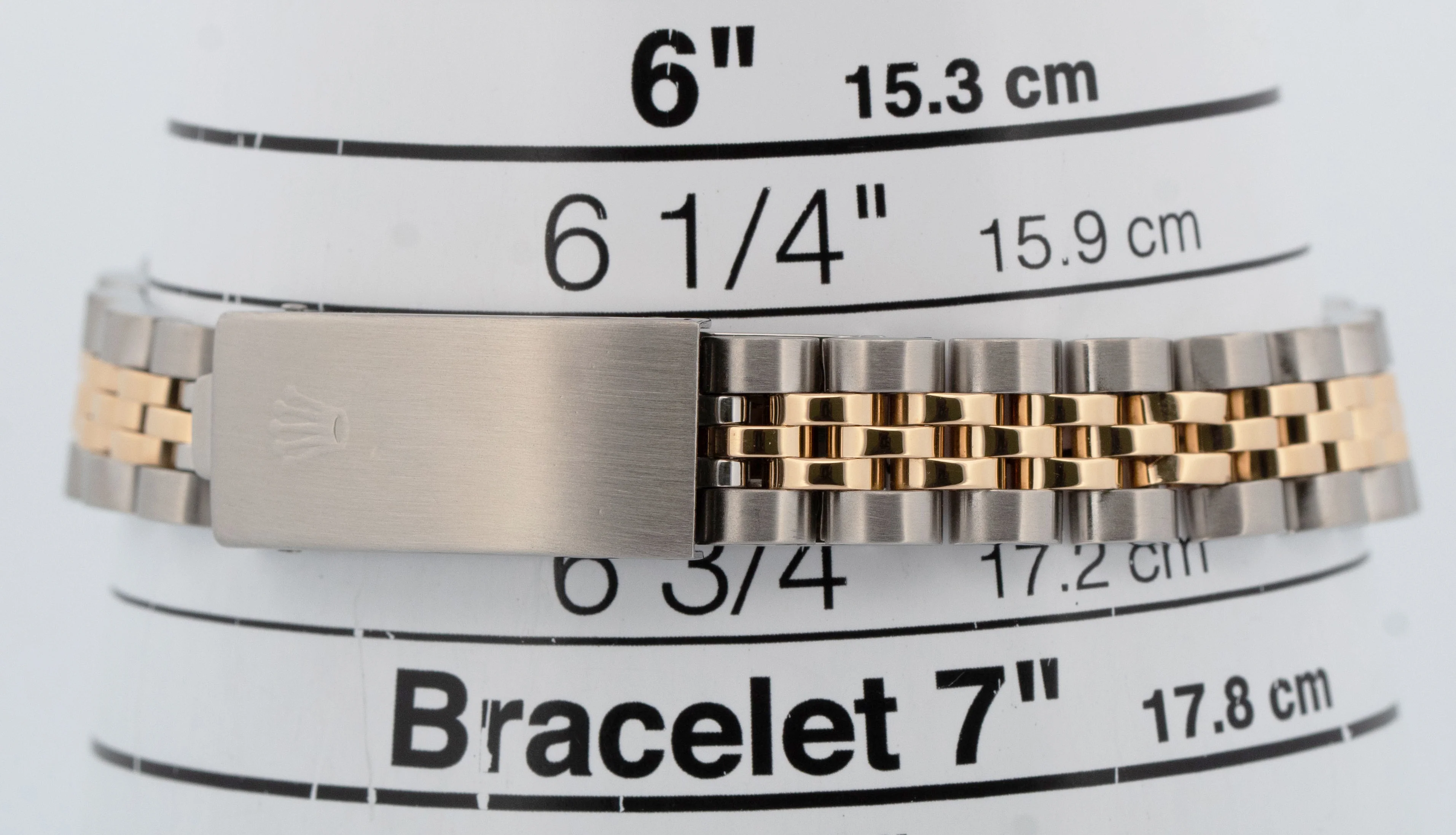 Rolex Oyster Perpetual 24mm Mother of Pearl DIAMOND 18K Gold 6719 Jubilee Watch - Image 8