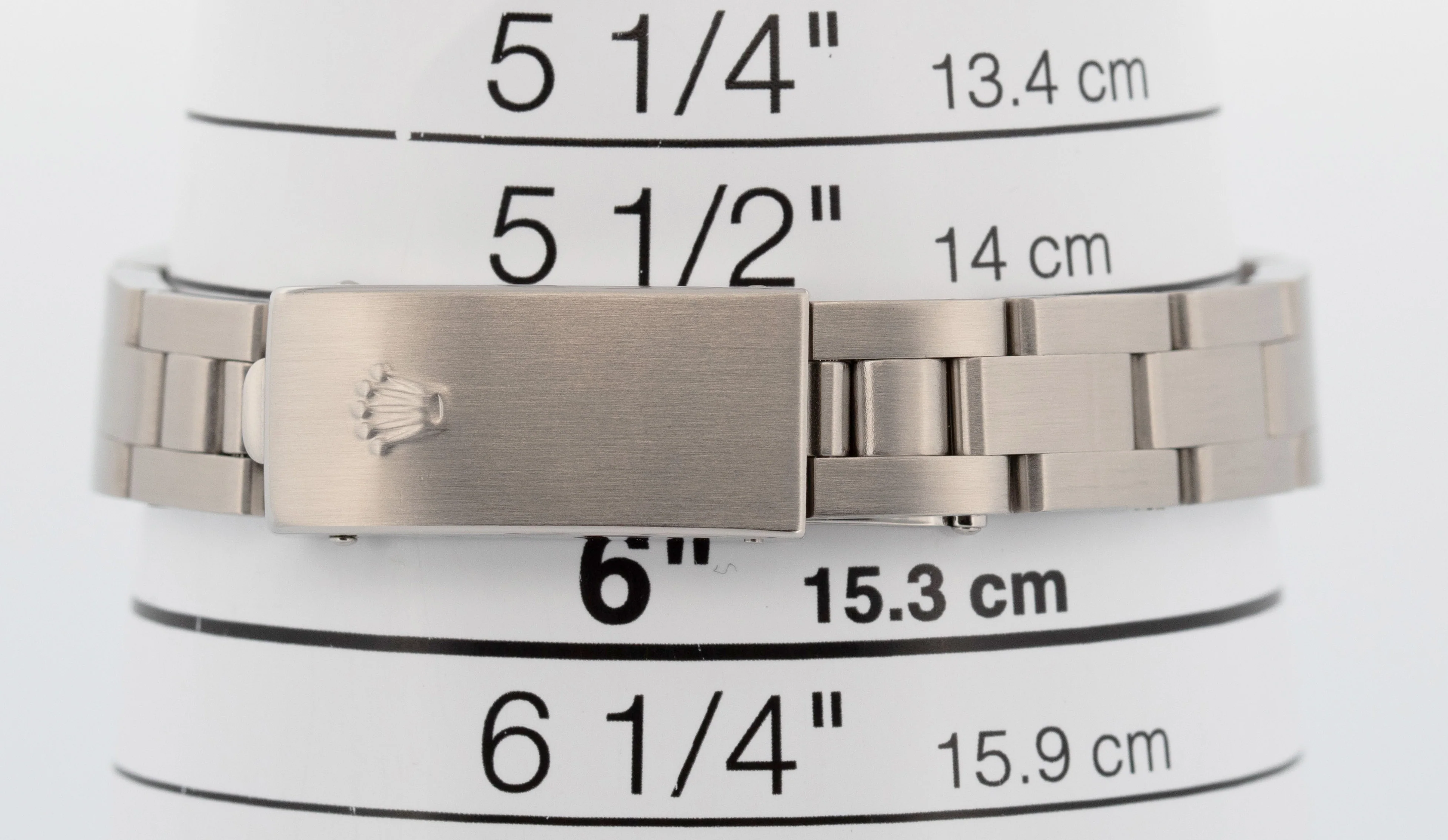 Rolex Oyster Perpetual 24mm Silver NO-HOLES Stainless Steel Oyster Watch 76080 - Image 11