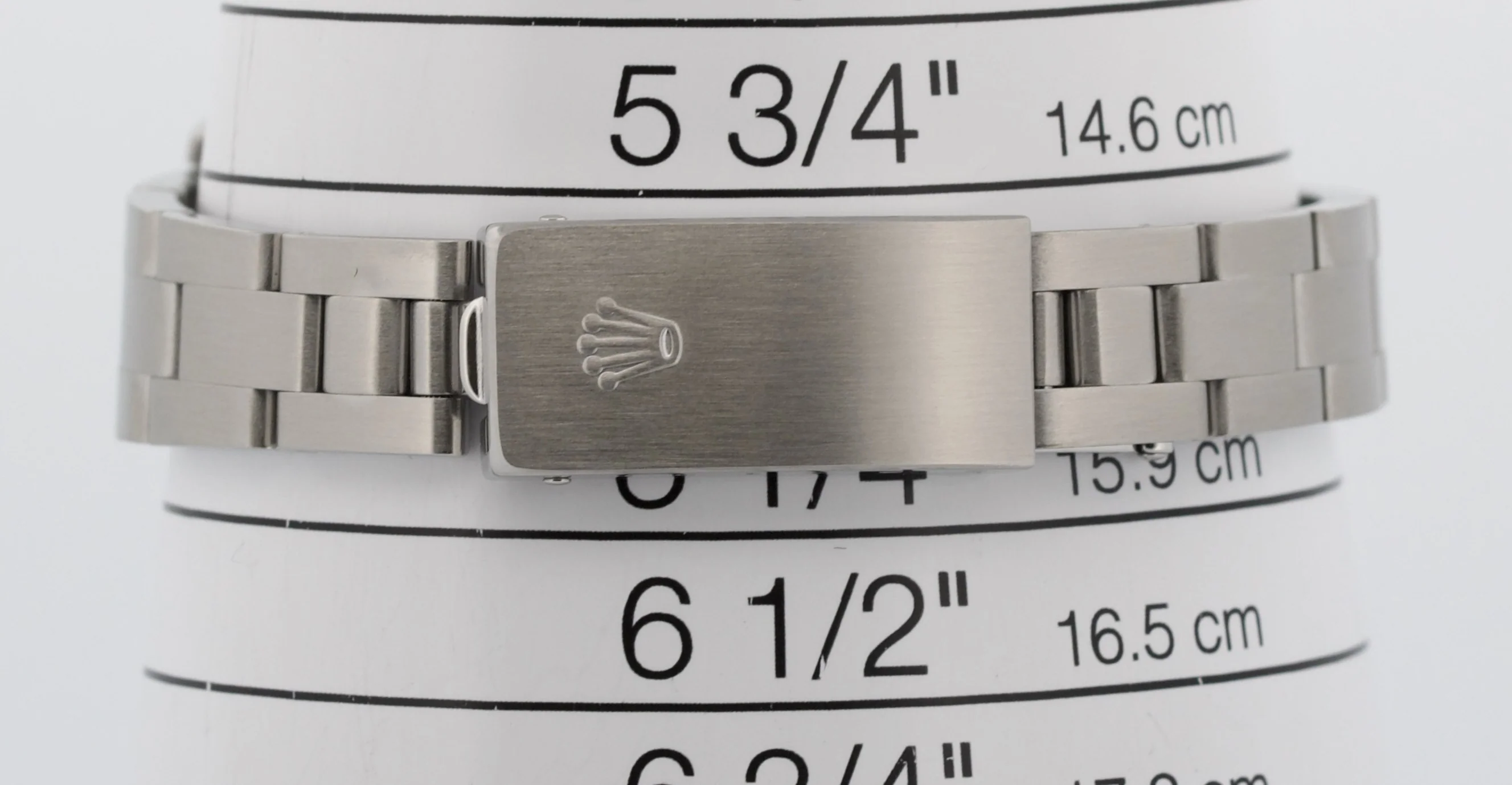 Rolex Oyster Perpetual 24mm SILVER Stainless Steel Oyster NO-HOLES Watch 76080 - Image 9