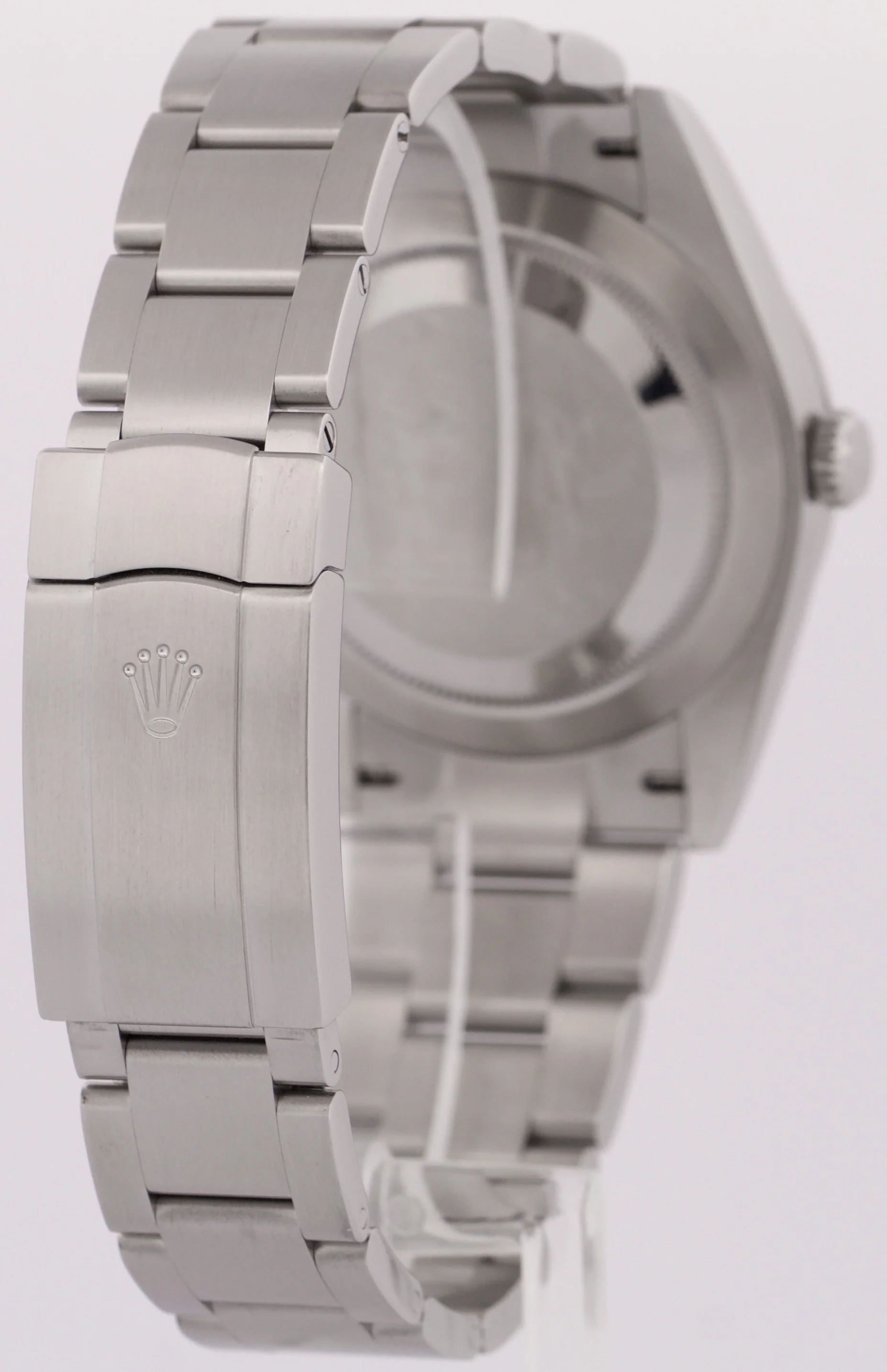 Rolex Oyster Perpetual 41mm TURQUOISE BLUE Stainless Steel Oyster Watch 124300 - Image 5