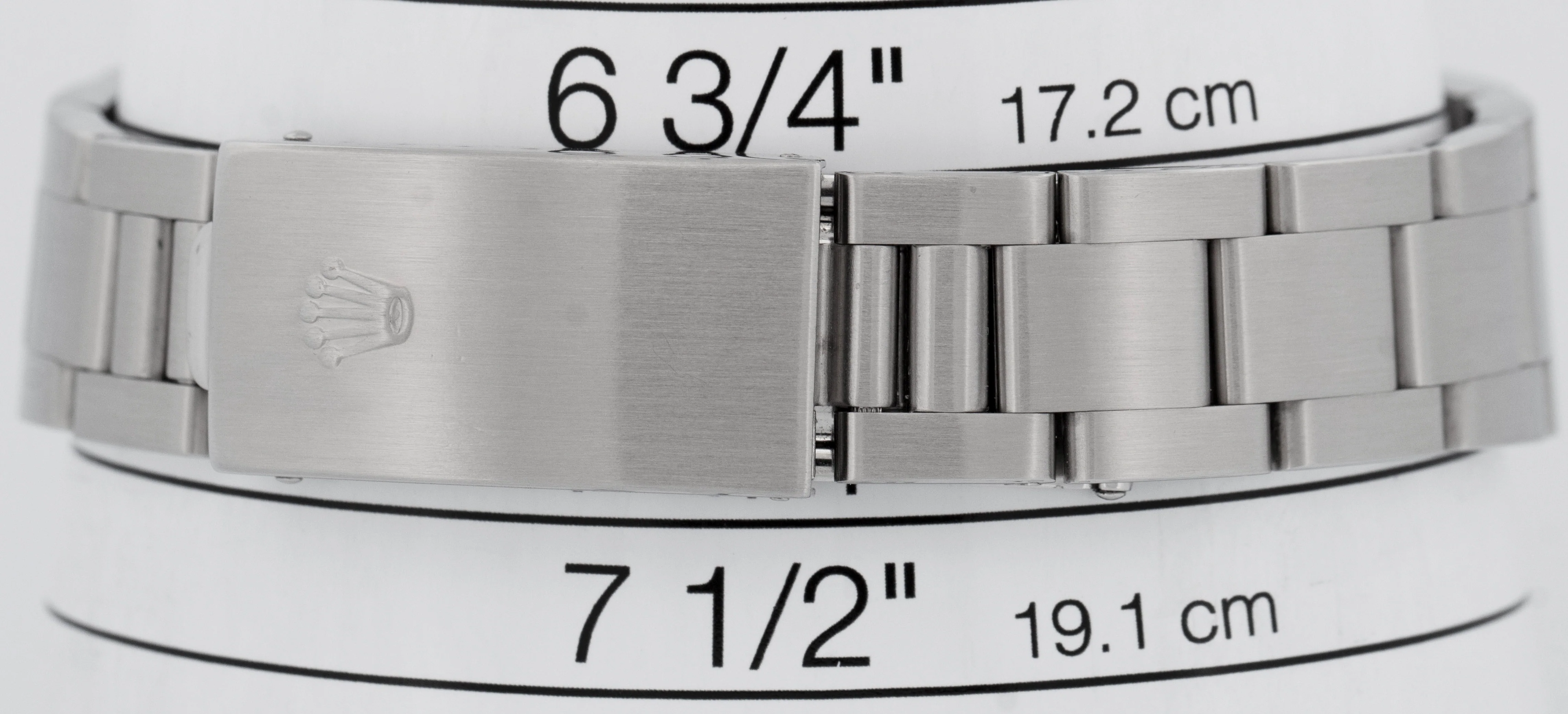 Rolex Oyster Perpetual Air-King Black Stainless Steel NO-HOLES 34mm Watch 14010M - Image 9