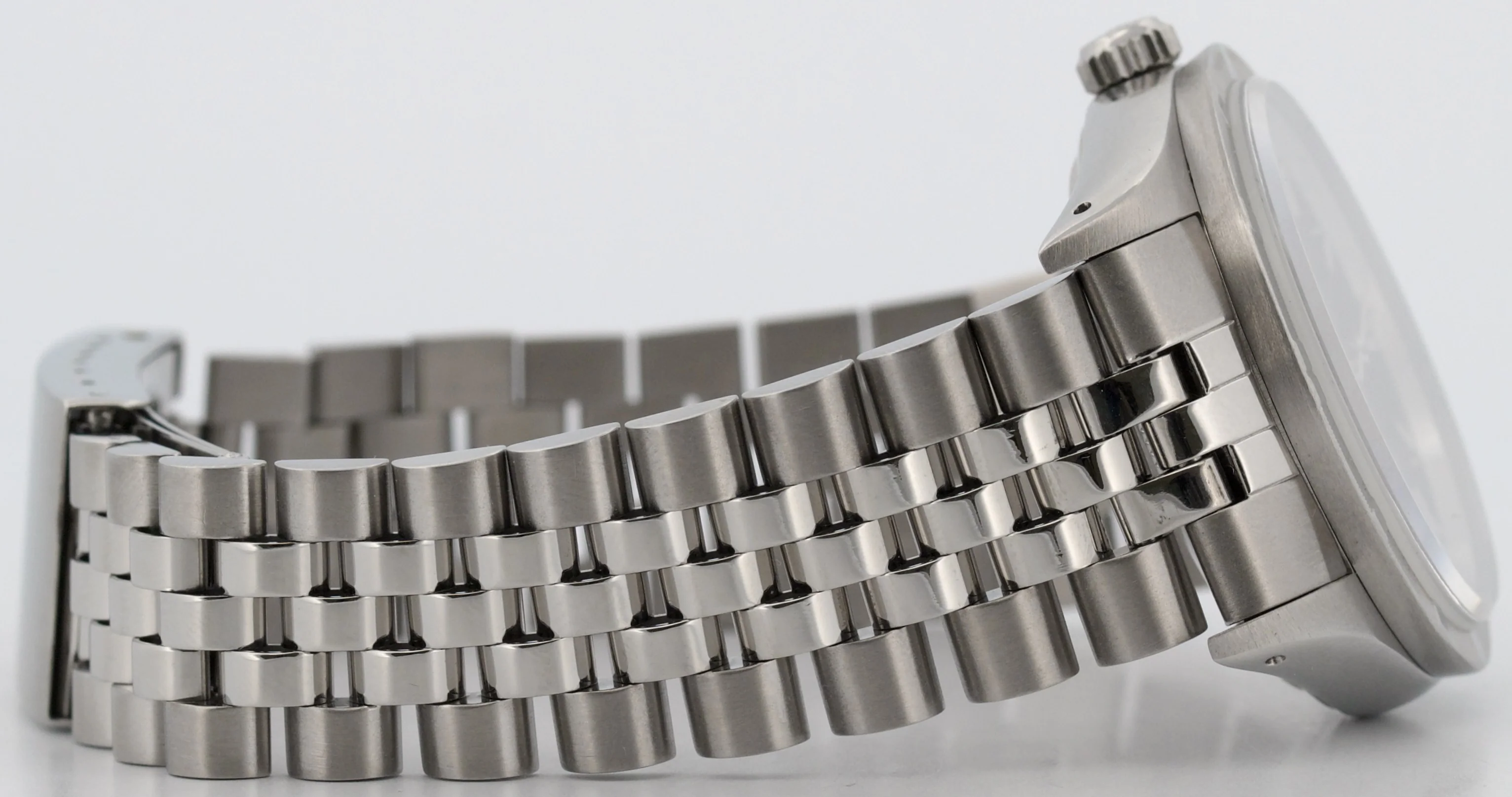 Rolex Oyster Perpetual Air-King GRAY Stainless Steel JUBILEE 34mm 14010 Watch - Image 8