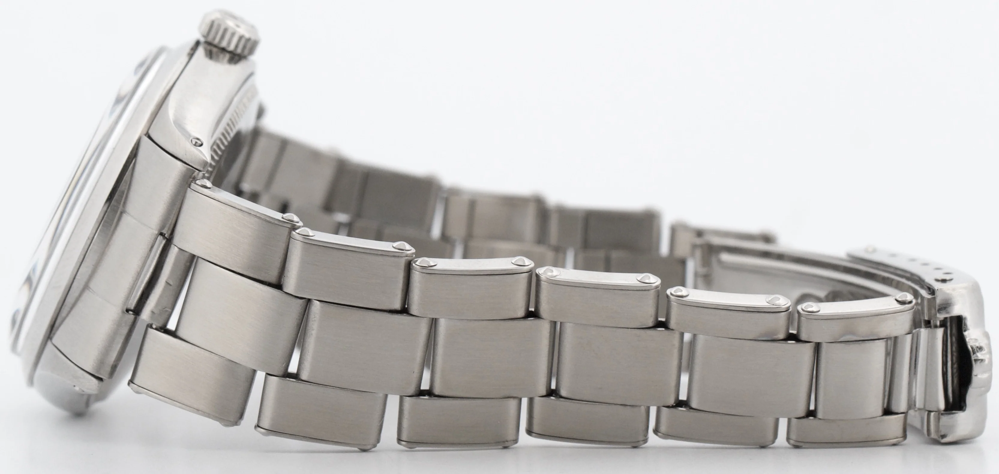 Rolex Oyster Perpetual Air-King Precision SILVER Stainless Steel 34mm 5500 Watch - Image 7