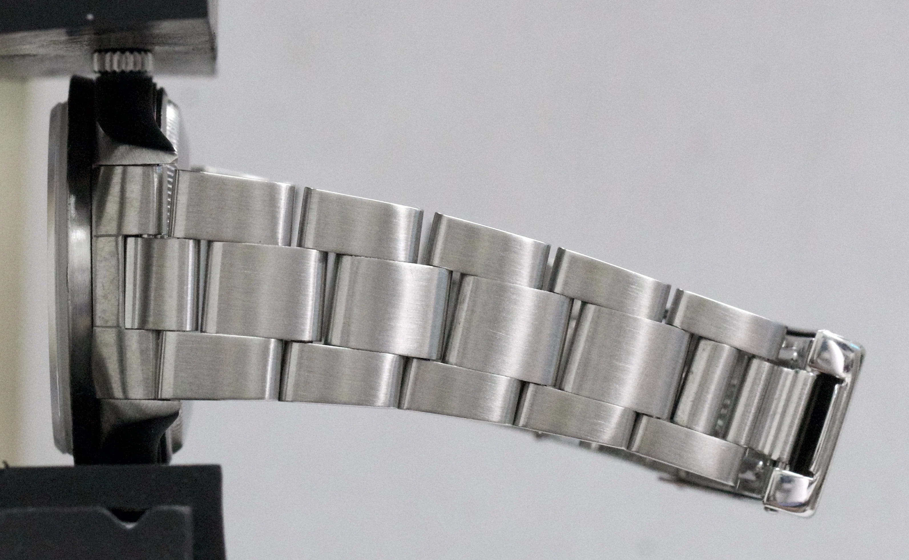 Rolex Oyster Perpetual Air-King SILVER Stainless Steel NO-HOLES 34mm Watch 14010 - Image 9