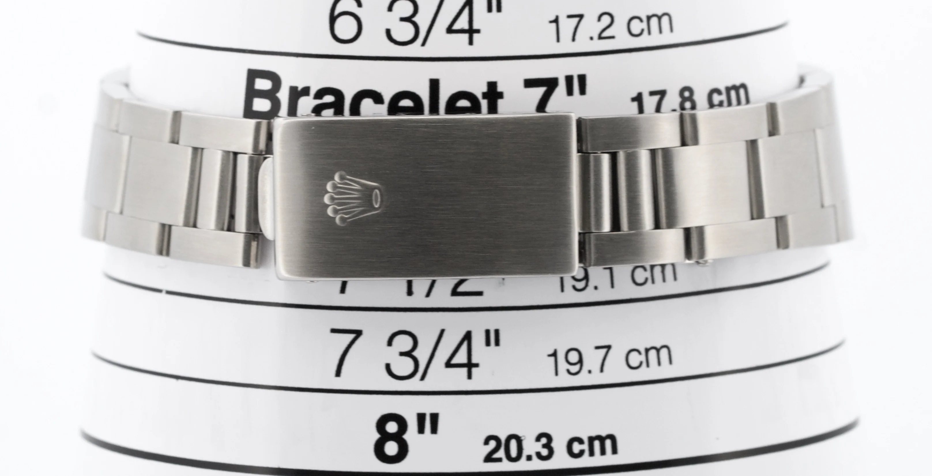 Rolex Oyster Perpetual Date 34mm BLACK Stainless Steel Oyster NO-HOLES 15210 - Image 9