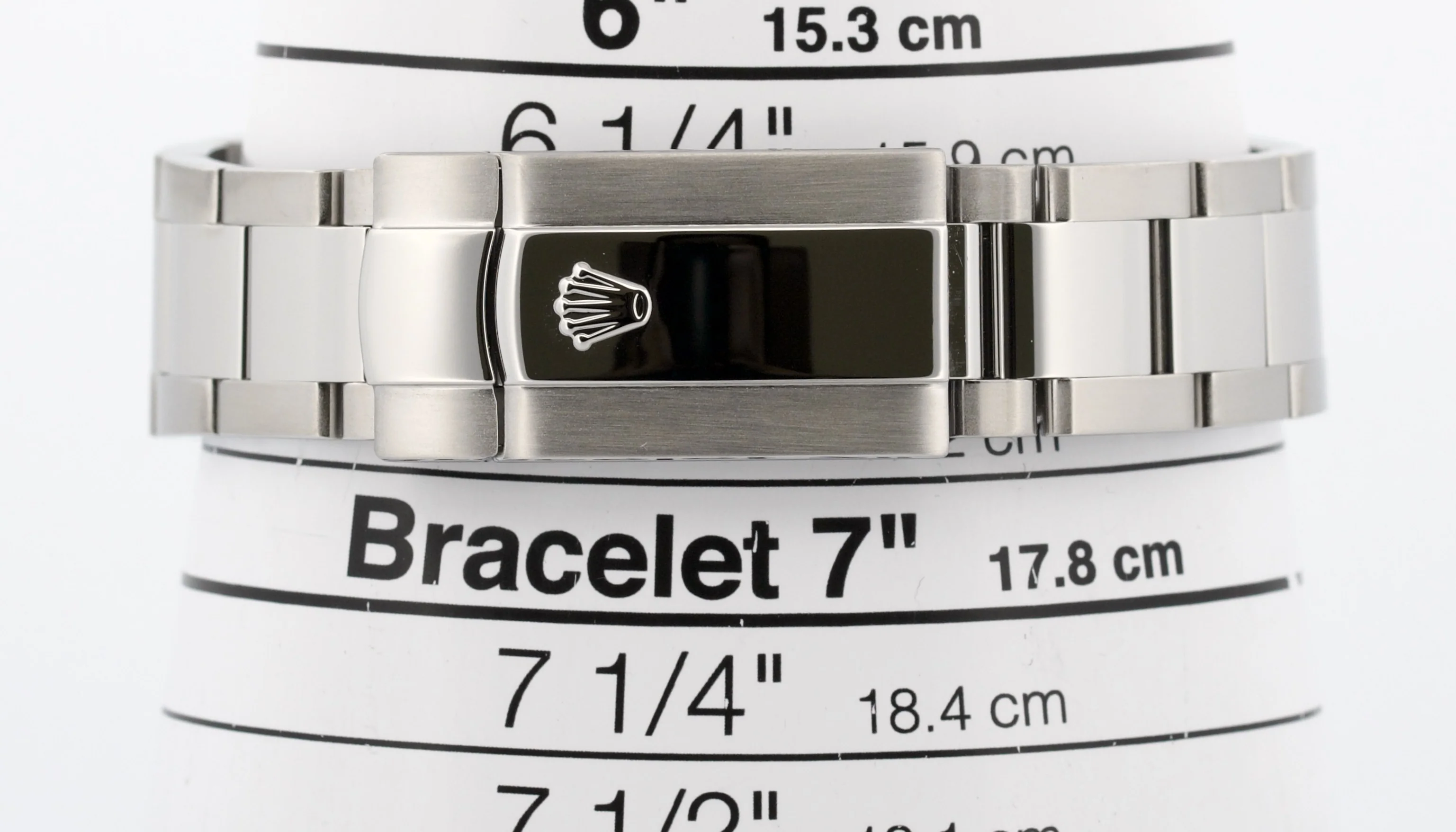 Rolex Oyster Perpetual Date 34mm SILVER Stainless Steel Oyster 115200 Watch - Image 9