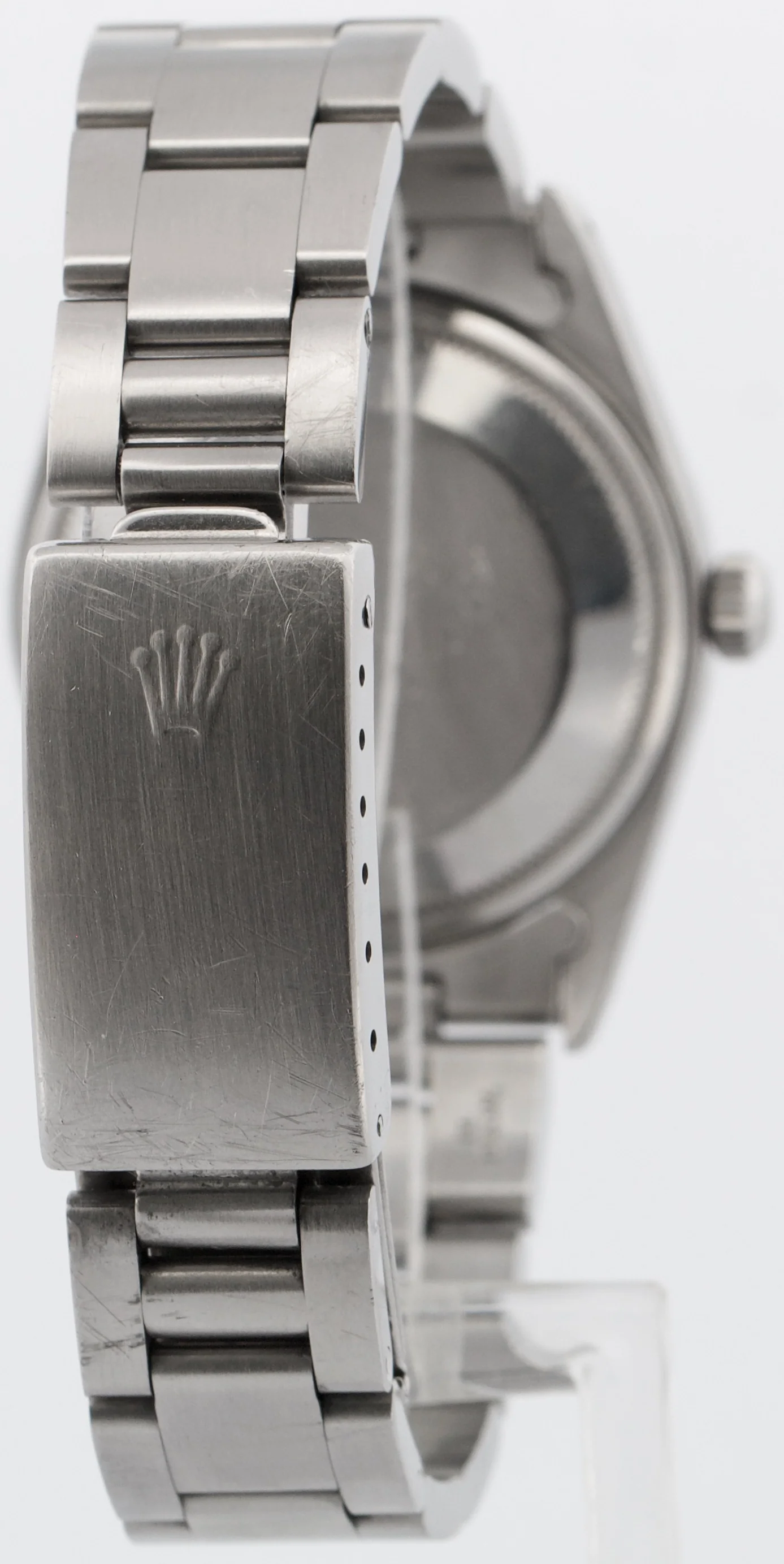 Rolex Oyster Perpetual Date SILVER TIFFANY DIAL 34mm Oyster Stainless 15200 - Image 6