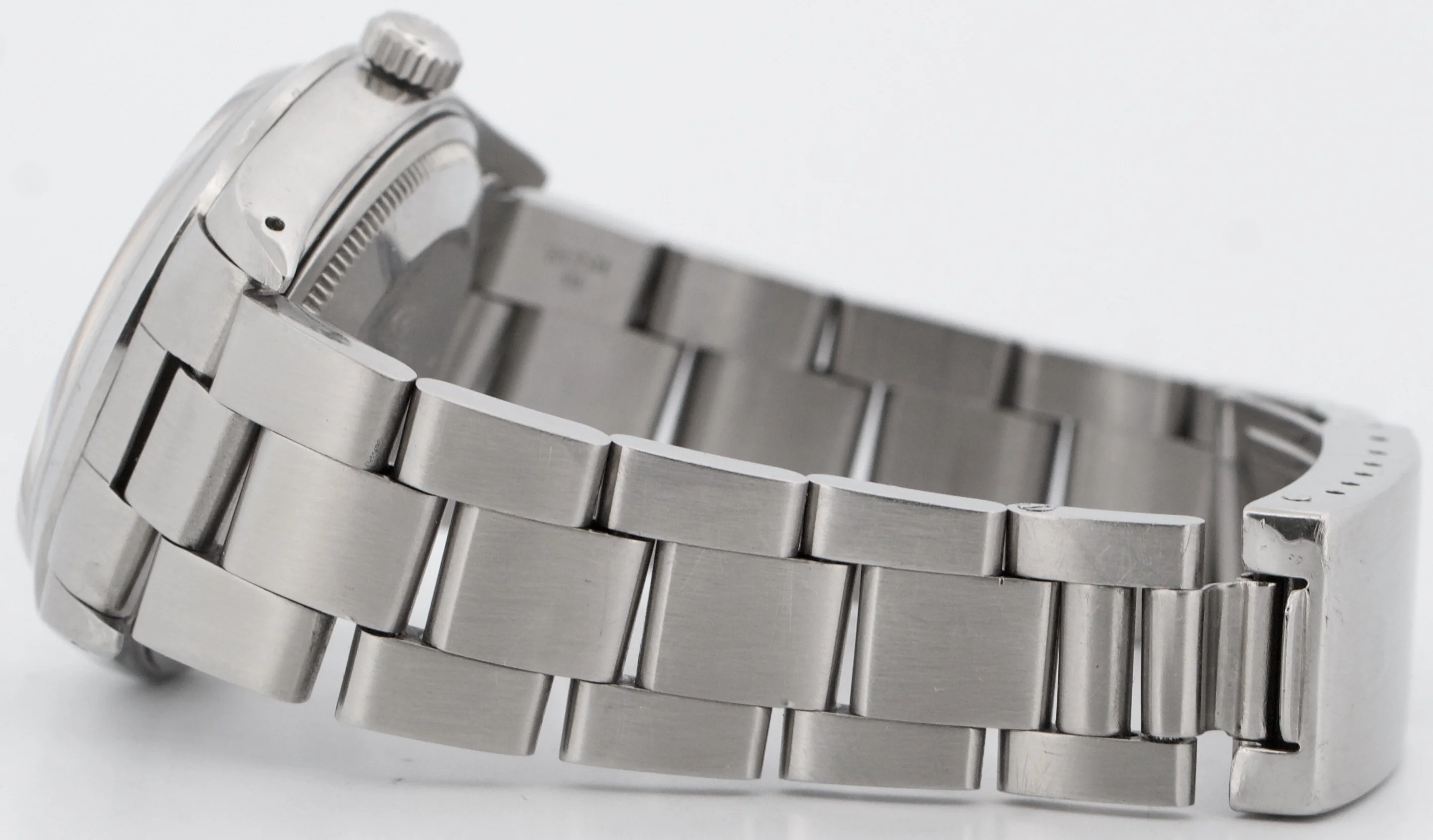 Rolex Oyster Perpetual Date SILVER TIFFANY DIAL 34mm Oyster Stainless 15200 - Image 7