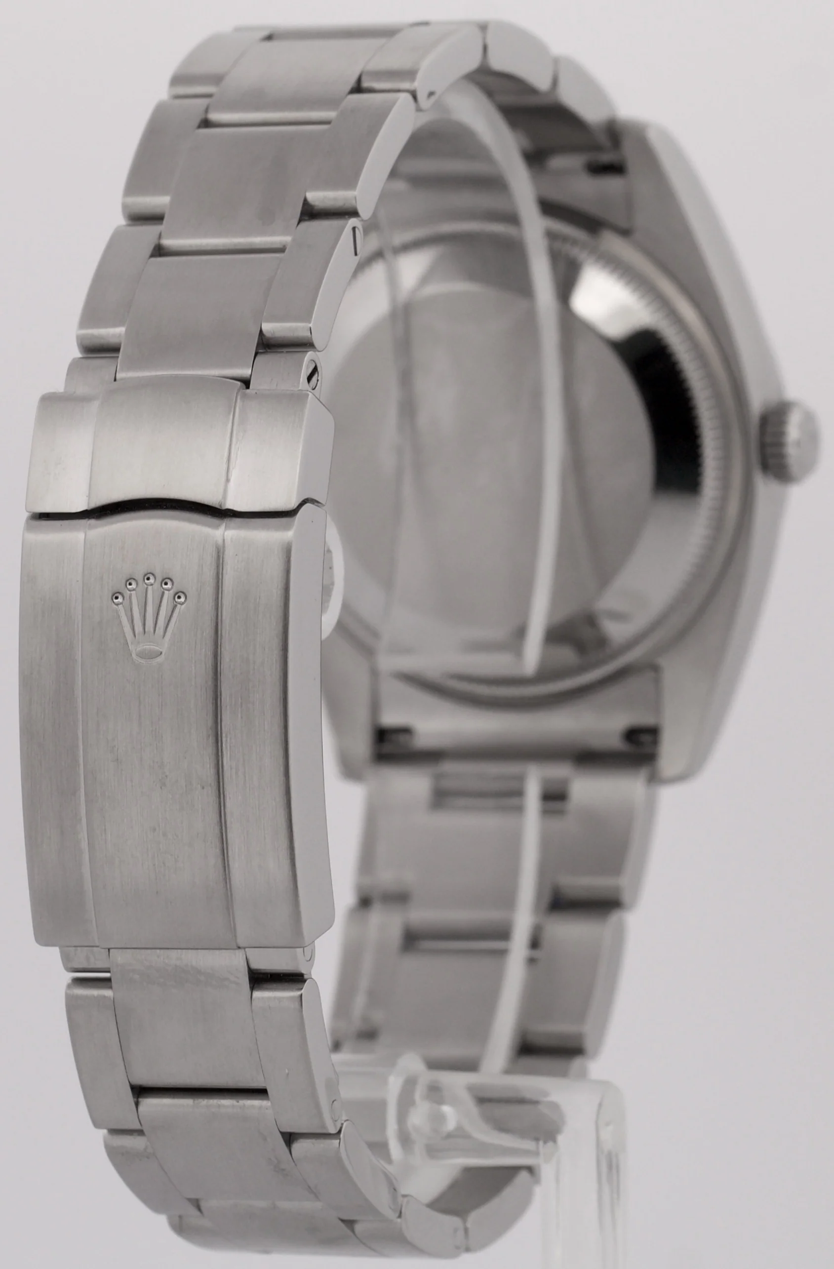 Rolex Oyster Perpetual SILVER CONCENTRIC Stainless Steel Automatic 34mm 114200 - Image 6