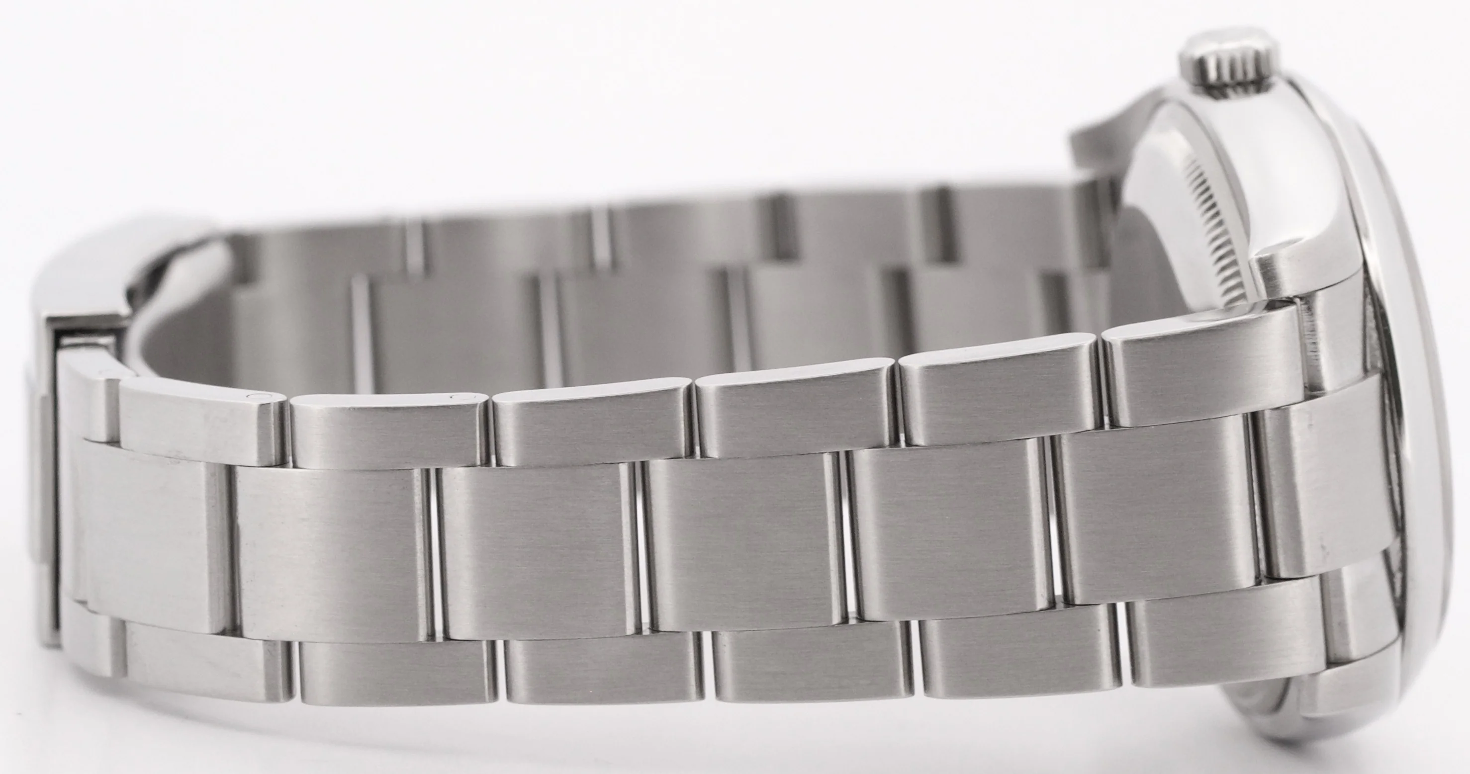 Rolex Oyster Perpetual SILVER CONCENTRIC Stainless Steel Automatic 34mm 114200 - Image 8