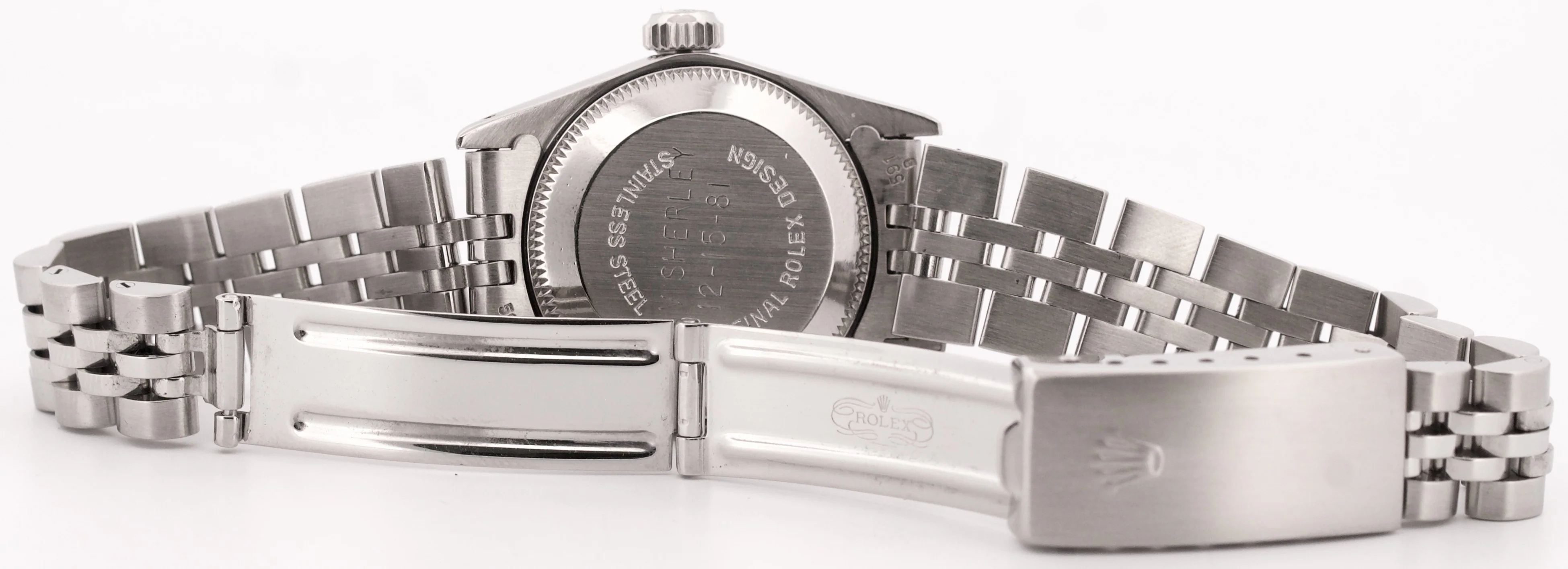 Rolex Oyster Perpetual Silver POOL INTAIRDRIL Steel Jubilee 24mm Watch 67180 BOX - Image 9