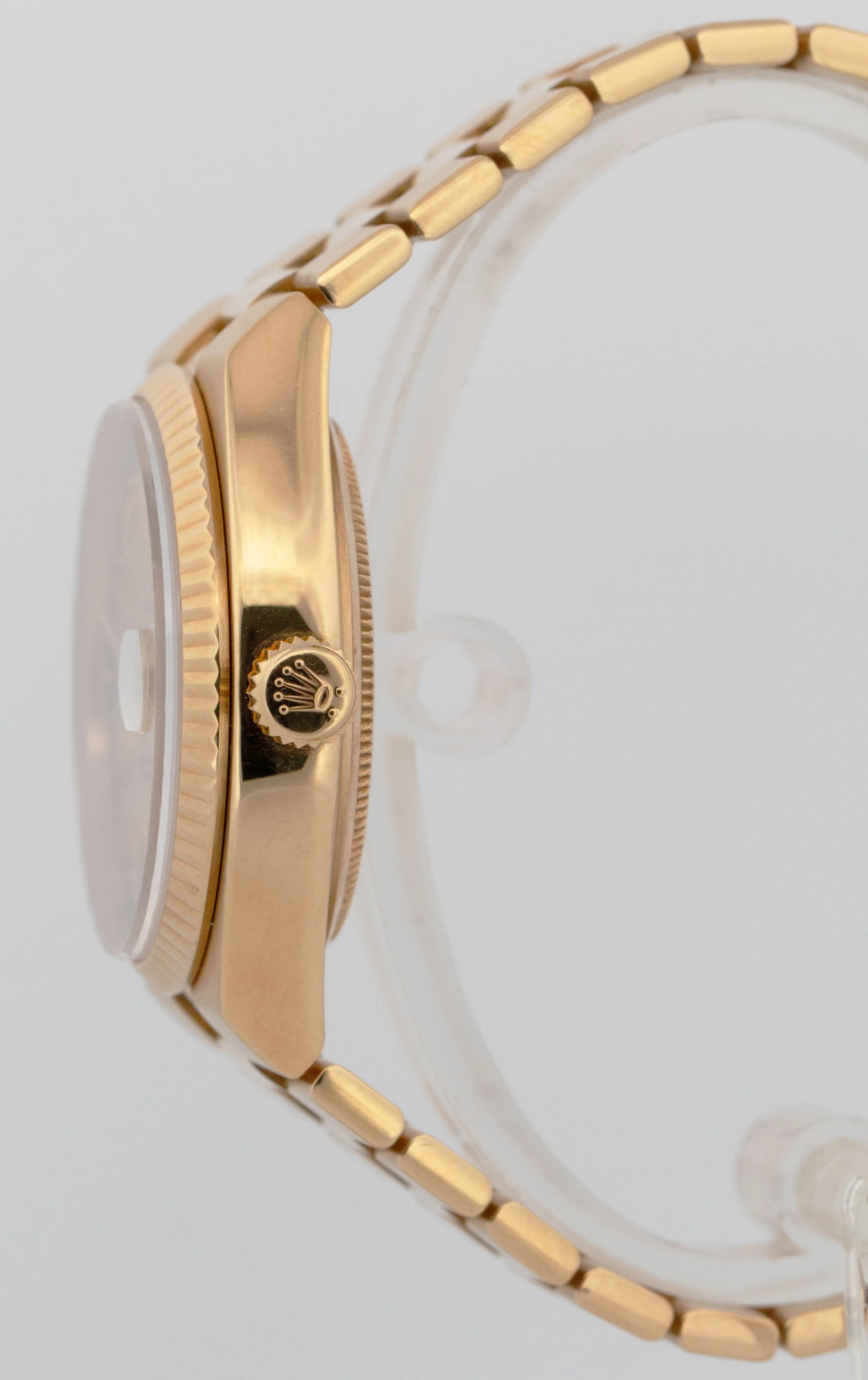 Rolex OysterQuartz Day-Date President Champagne 18K Yellow Gold 36mm Watch 19018 - Image 3