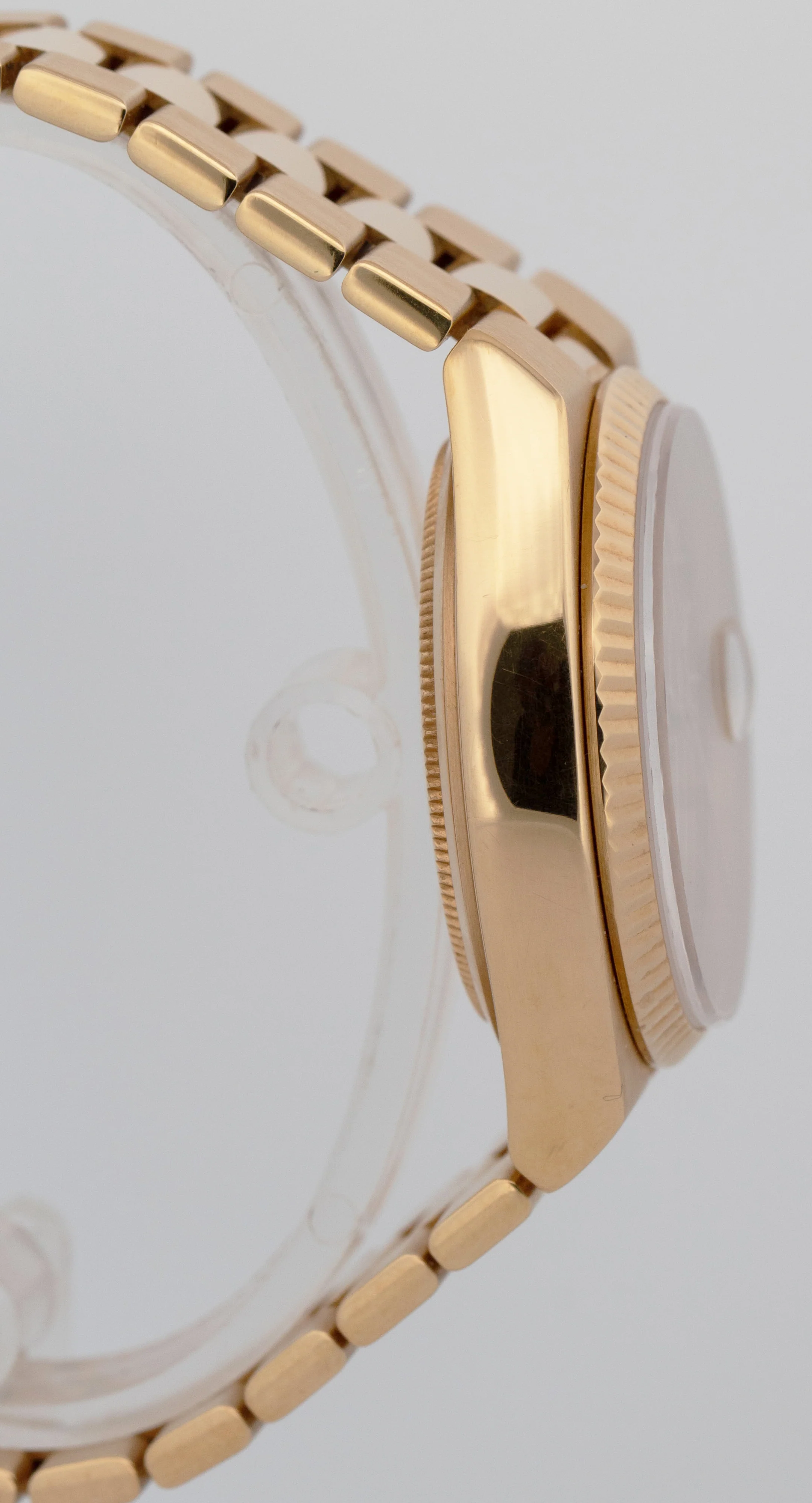 Rolex OysterQuartz Day-Date President Champagne 18K Yellow Gold 36mm Watch 19018 - Image 4