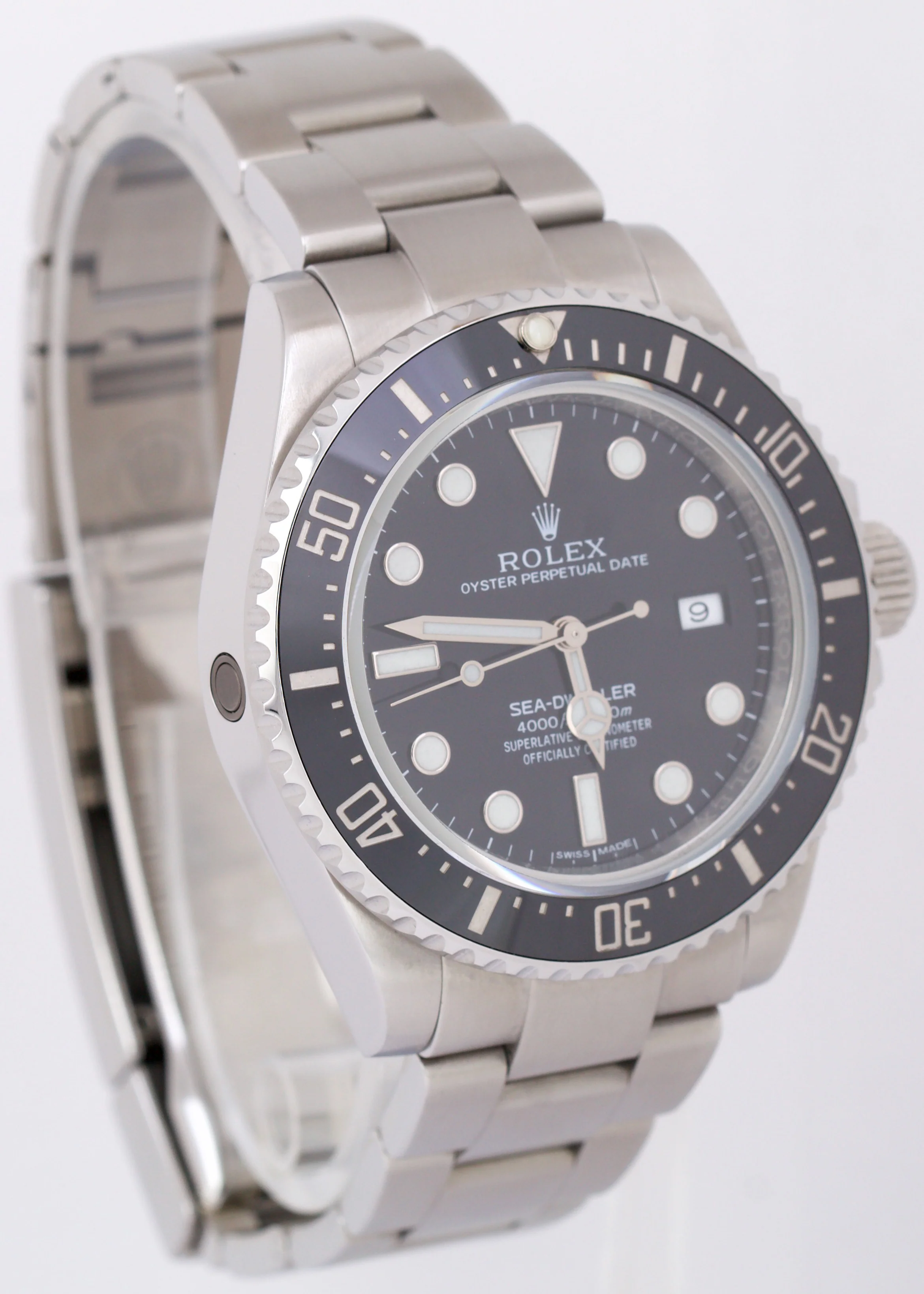 Rolex Sea-Dweller 4000 SD4K Ceramic BLACK 40mm Stainless Steel 116600 Watch - Image 4