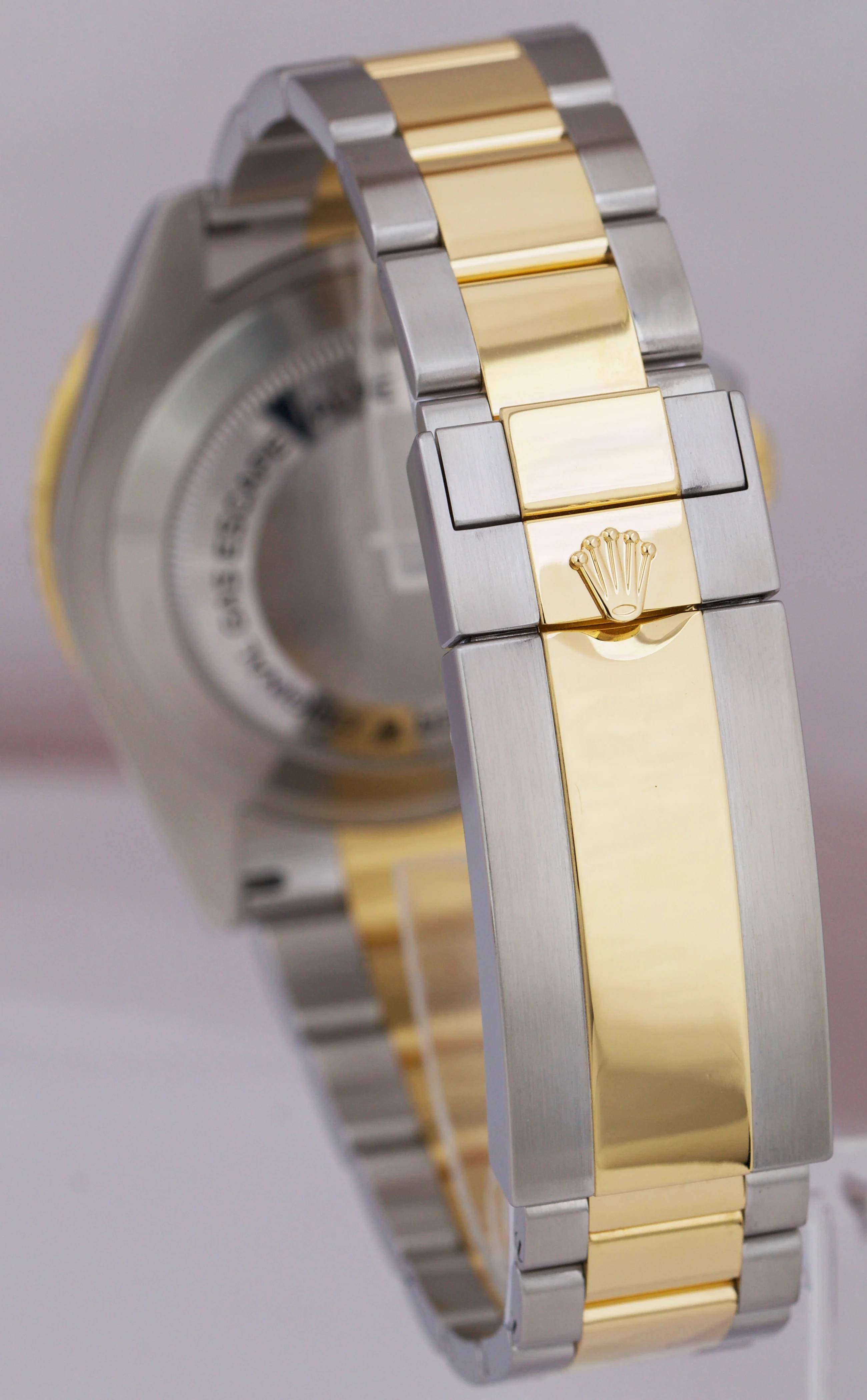 Rolex Sea-Dweller 43mm BLACK Two-Tone 18K Yellow Gold Steel Watch 126603 BOX - Image 5