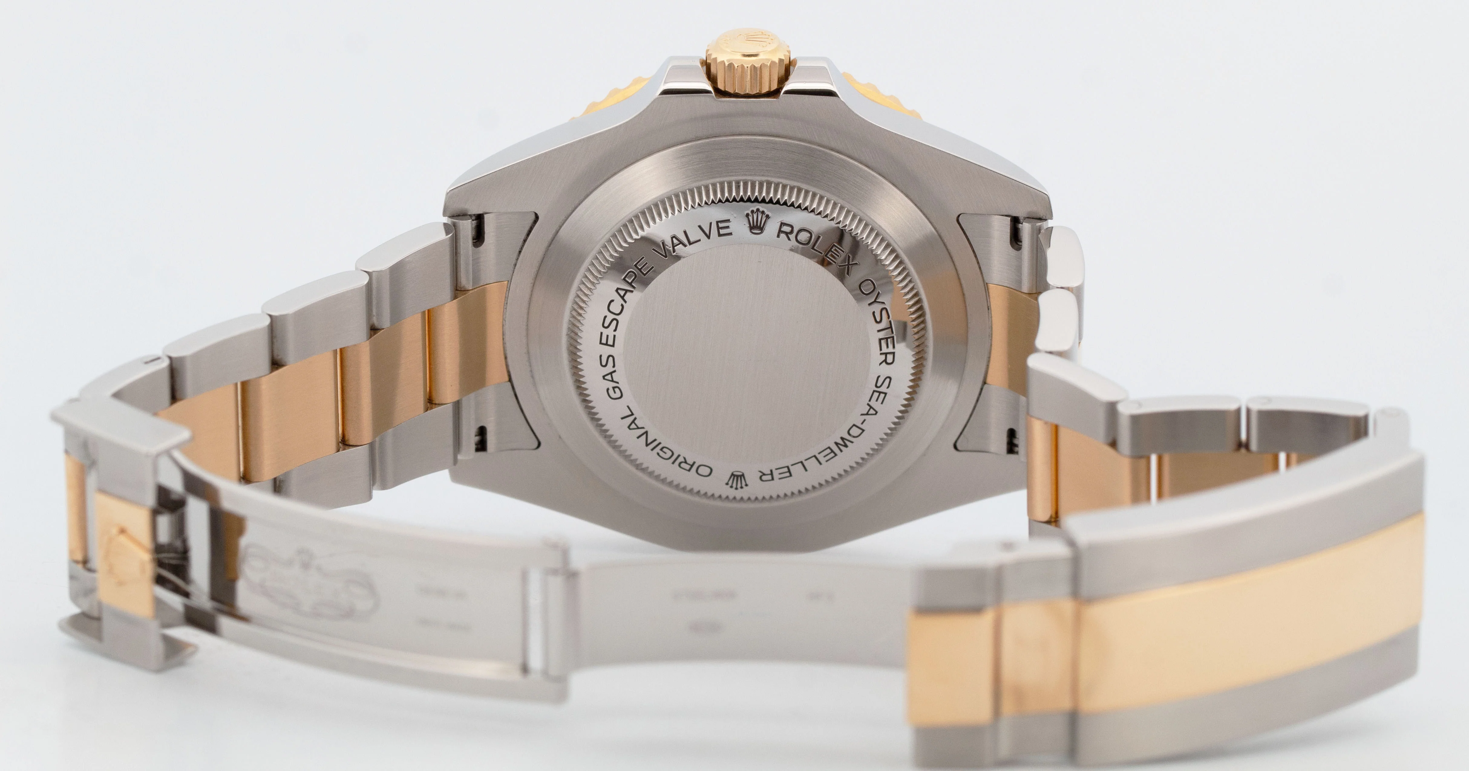 Rolex Sea-Dweller 43mm Two-Tone 43mm 18K Yellow Gold Steel Black 126603 Watch - Image 8