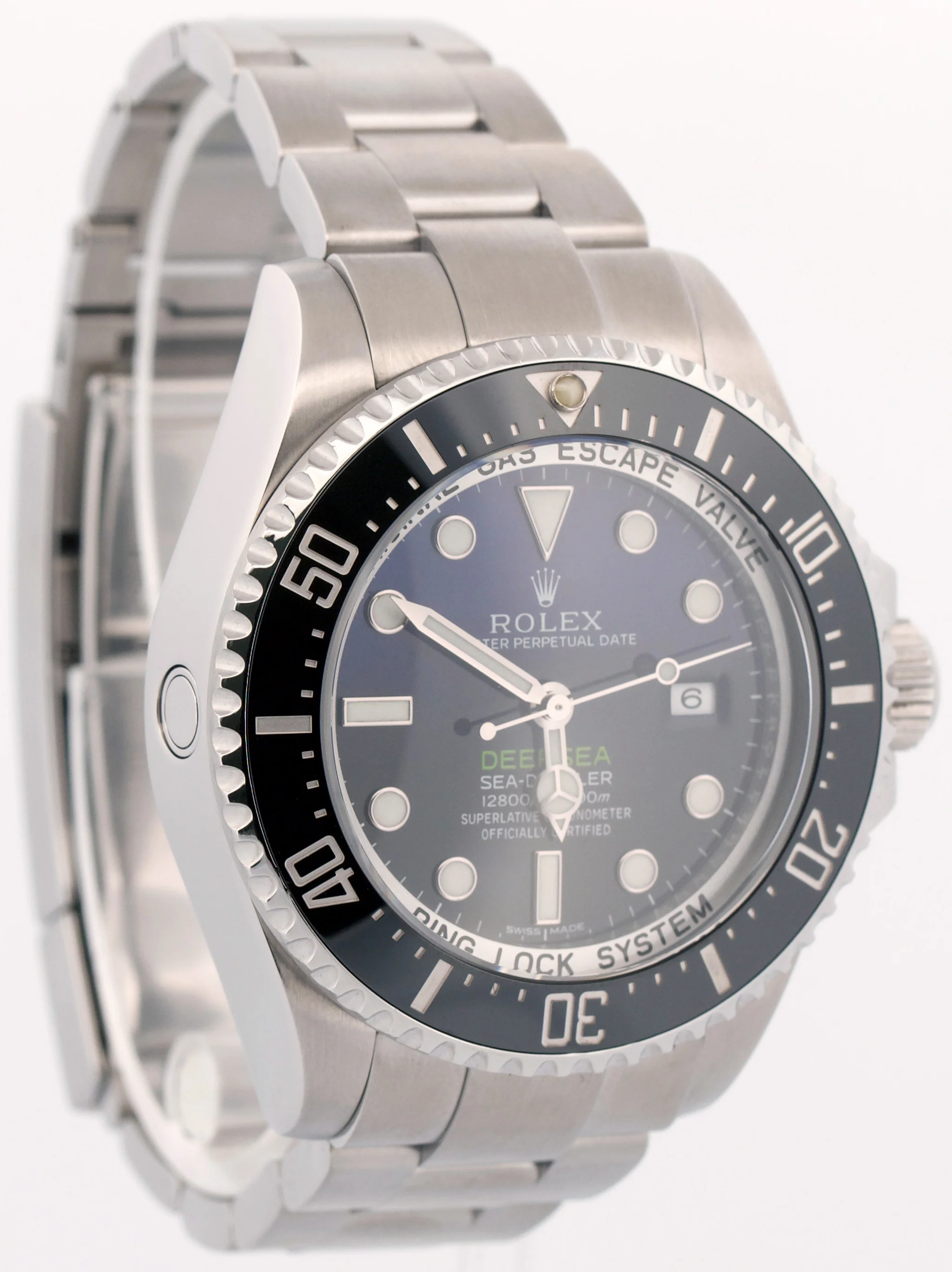 Rolex Sea-Dweller Deepsea JAMES CAMERON Black Blue Steel 116660 44mm Dive Watch - Image 4