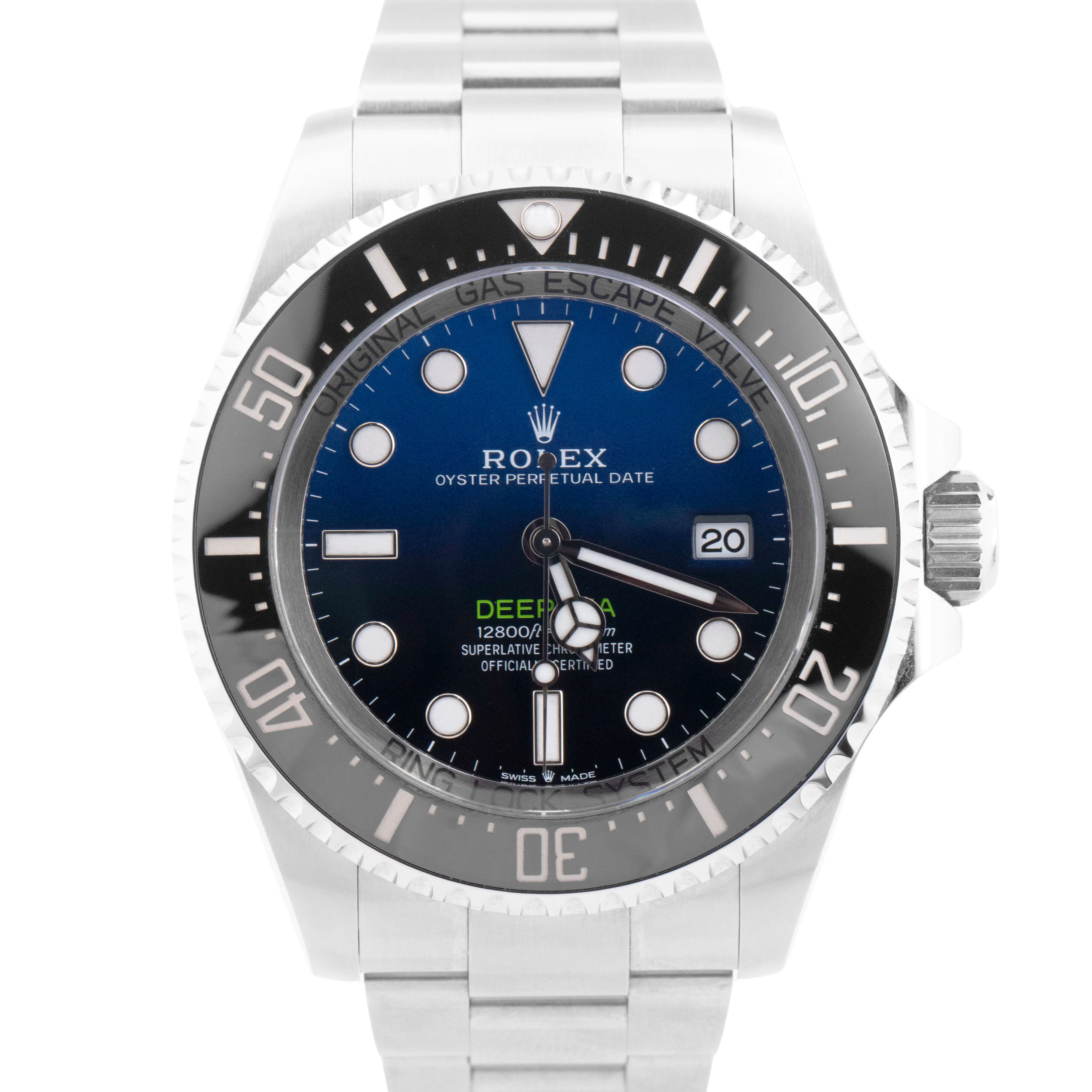 Rolex Sea-Dweller Deepsea JAMES CAMERON Blue Black CERAMIC Steel 44mm 136660