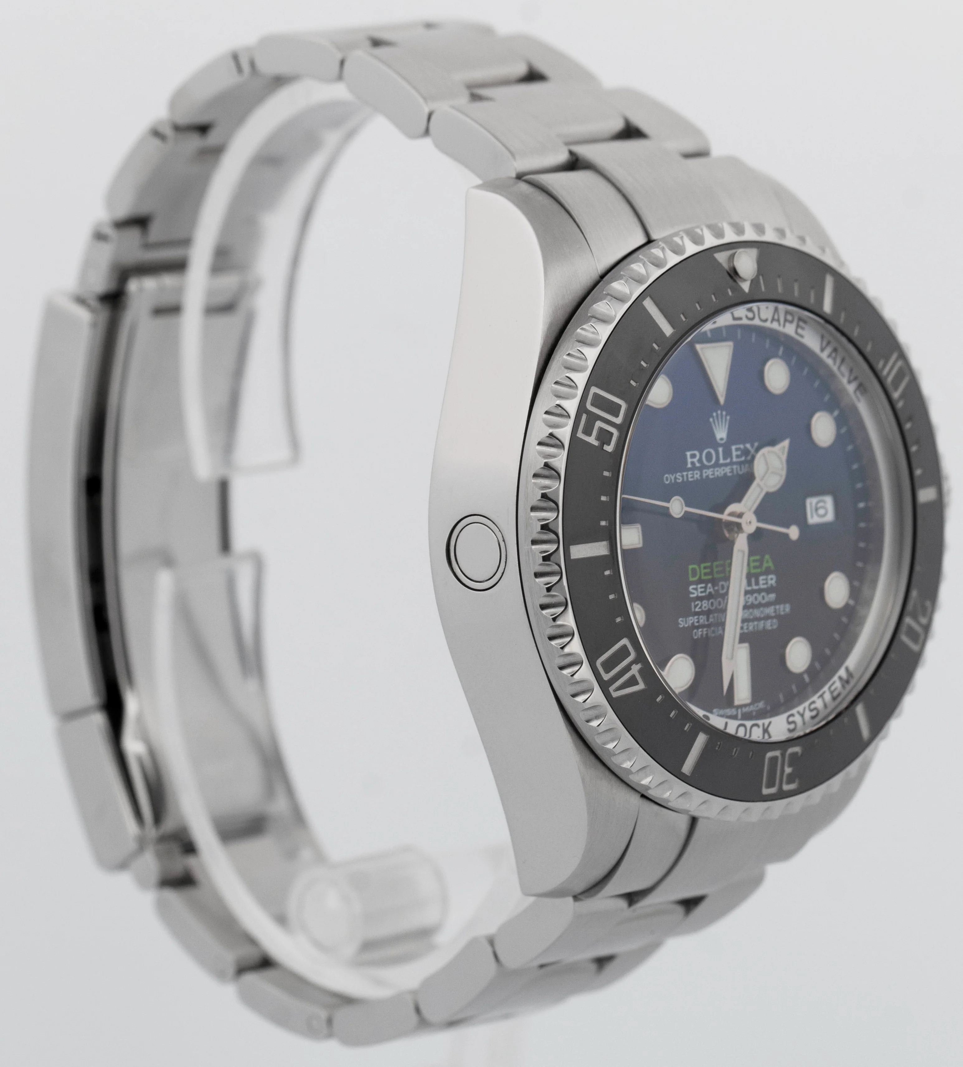 Rolex Sea-Dweller Deepsea JAMES CAMERON Blue Black Steel 116660 44mm Dive Watch - Image 4