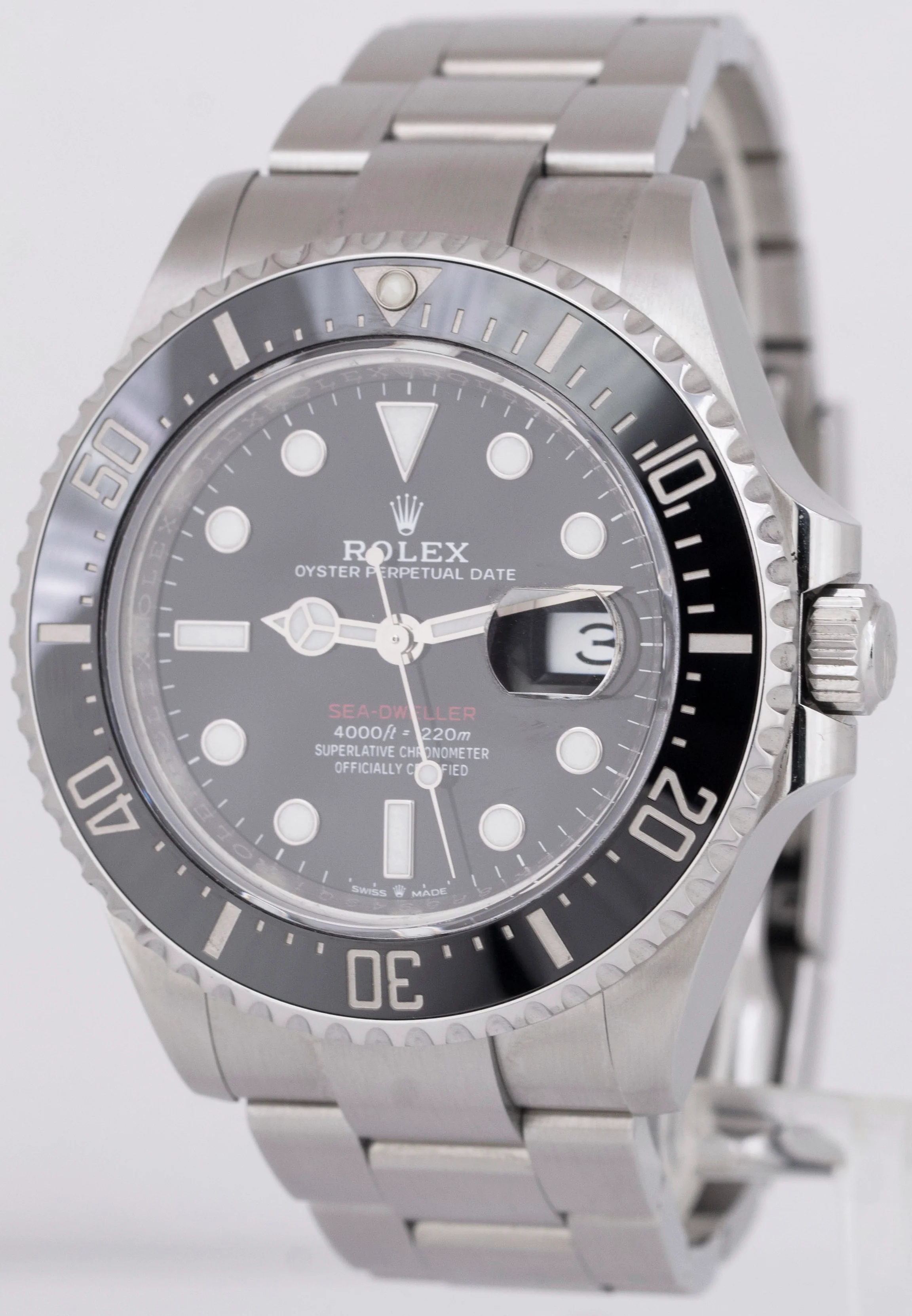 Rolex Sea-Dweller Mark II 50th-Anniversary Red Stainless Steel 43mm Watch 126600 - Image 3