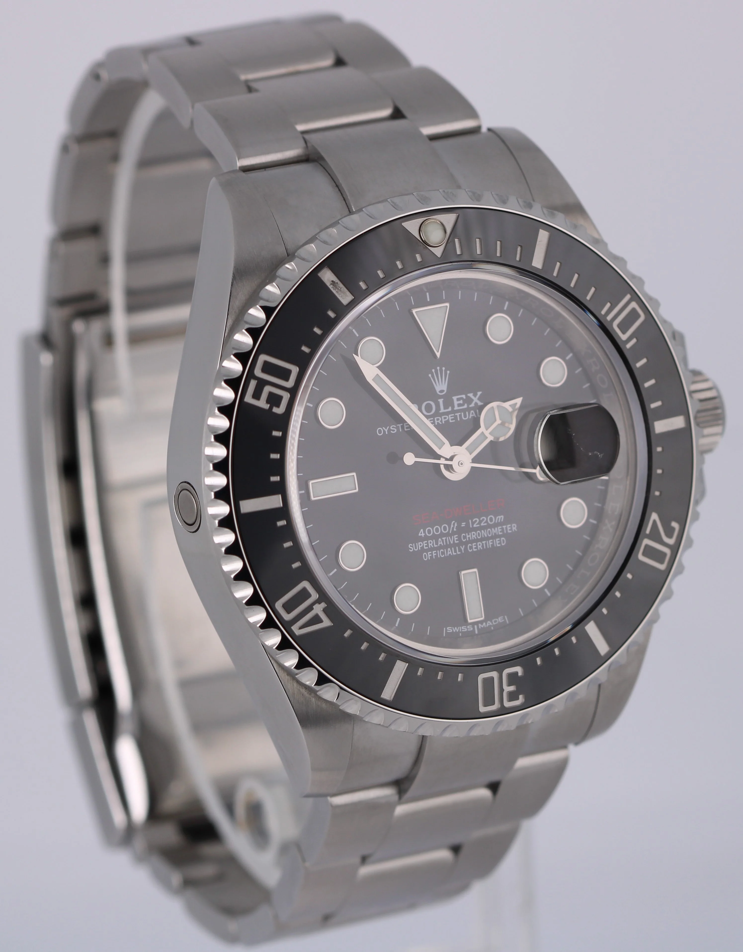 Rolex Sea-Dweller Red 50th Anniversary Steel Black 43mm MK1 126600 Watch - Image 4