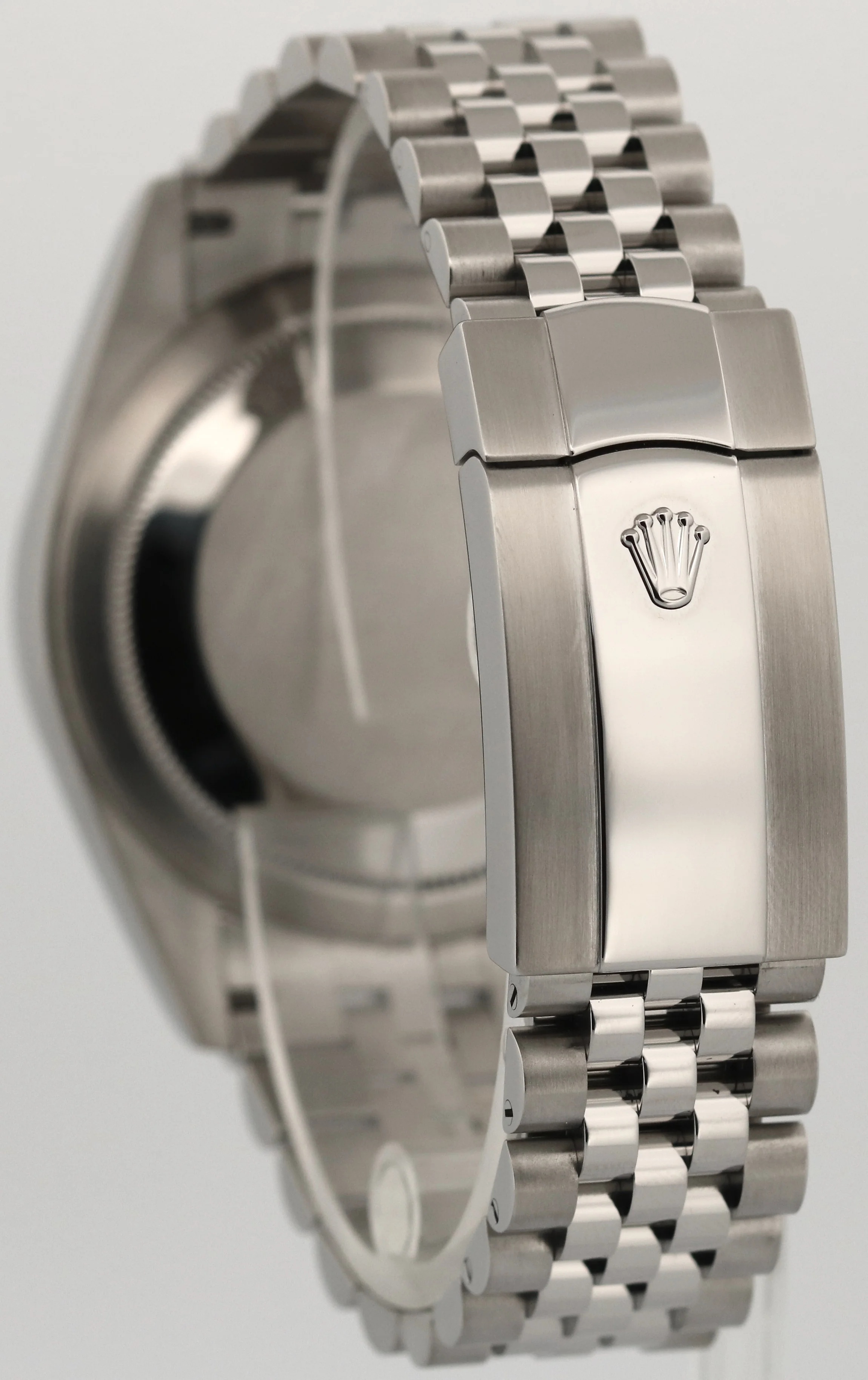 Rolex Sky-Dweller BLUE Stainless Steel 18K White Gold 42mm JUBILEE 336934 BOX - Image 5