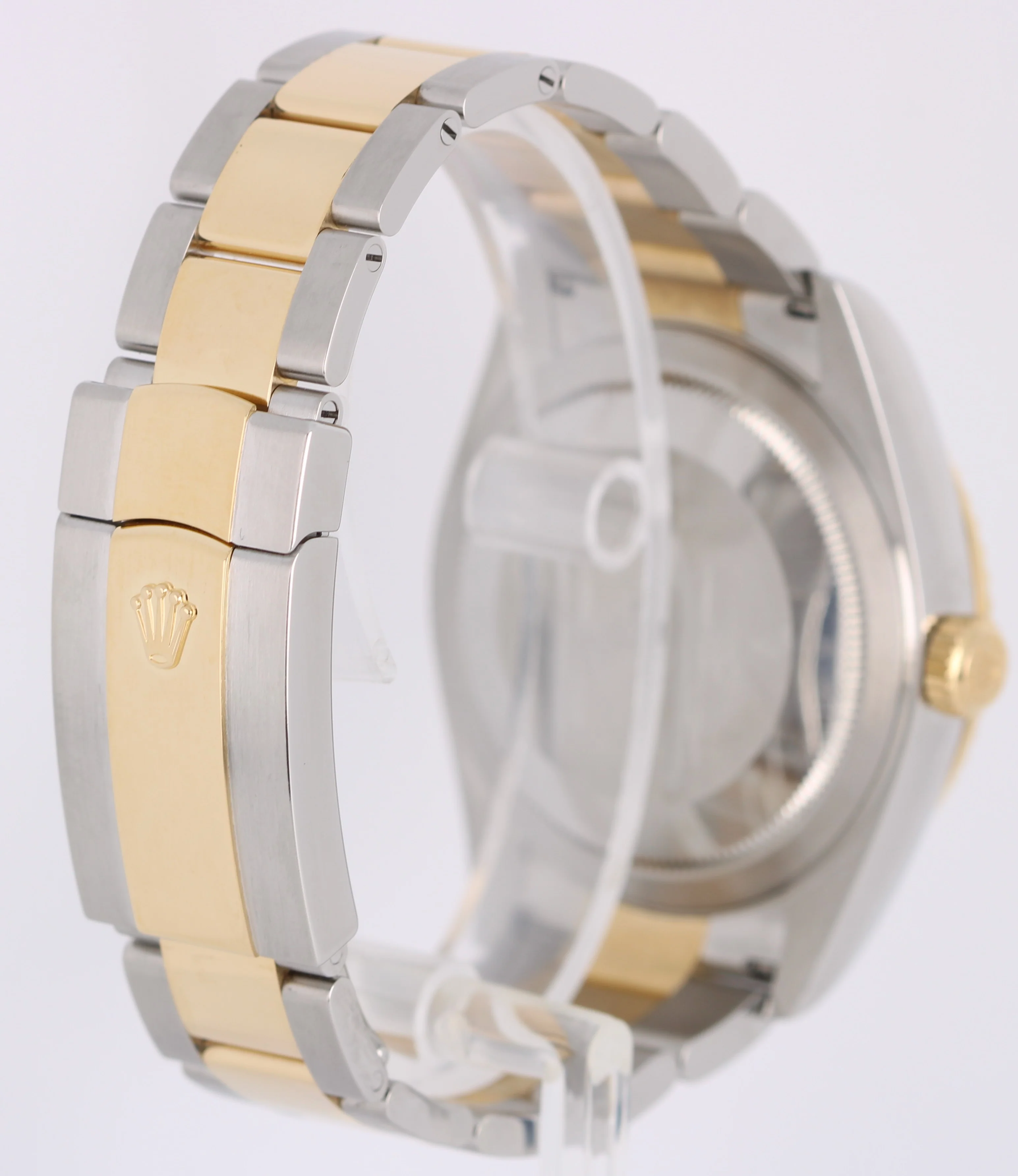 Rolex Sky-Dweller Two-Tone 18K Gold Steel White 42mm Oyster 326933 Watch - Image 5