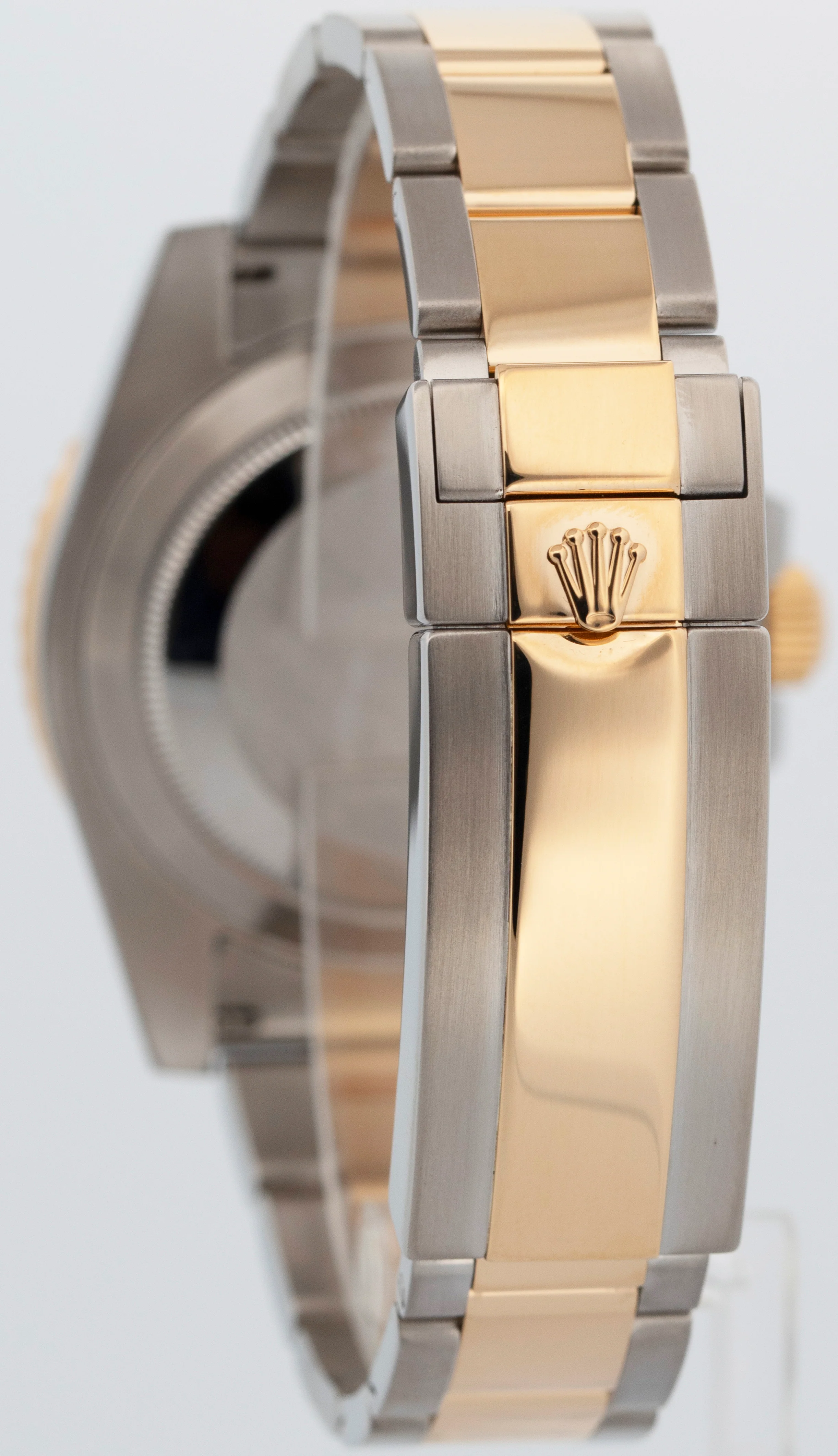 Rolex Submariner Date 18K Yellow Gold Steel BLUE Ceramic 40mm 116613 LB Watch - Image 5