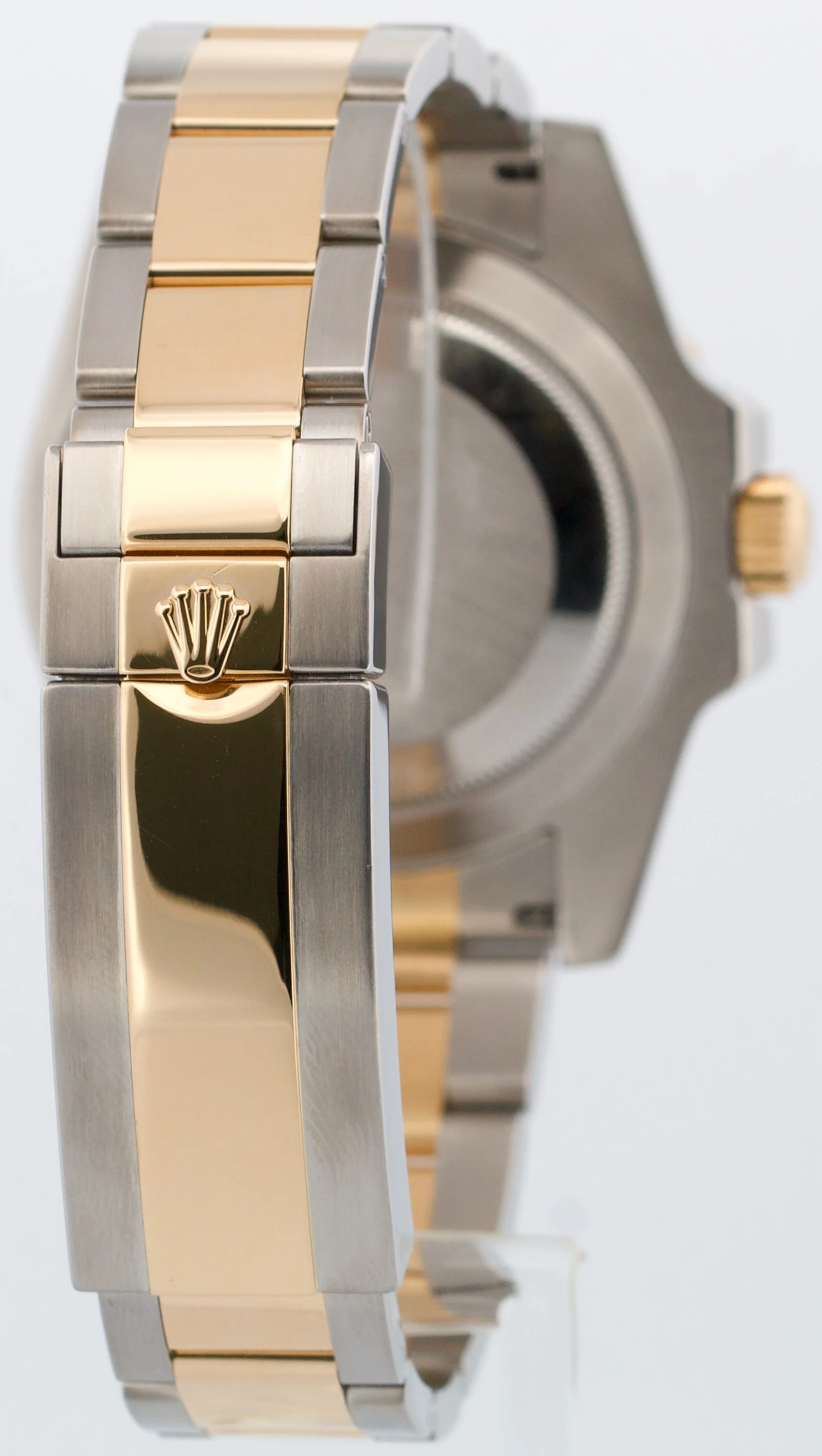 Rolex Submariner Date 18K Yellow Gold Steel BLUE Ceramic 40mm 116613 LB Watch - Image 6