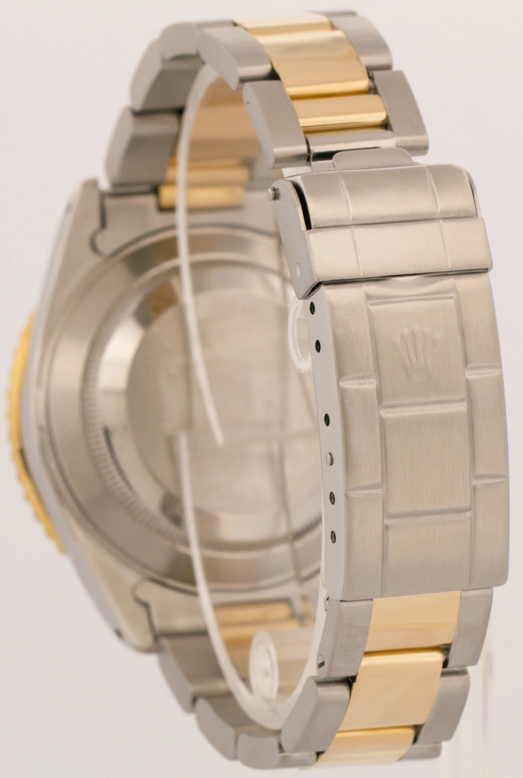 Rolex Submariner Date 40mm BLACK 18K Yellow Gold Stainless Steel 16613 Watch - Image 5