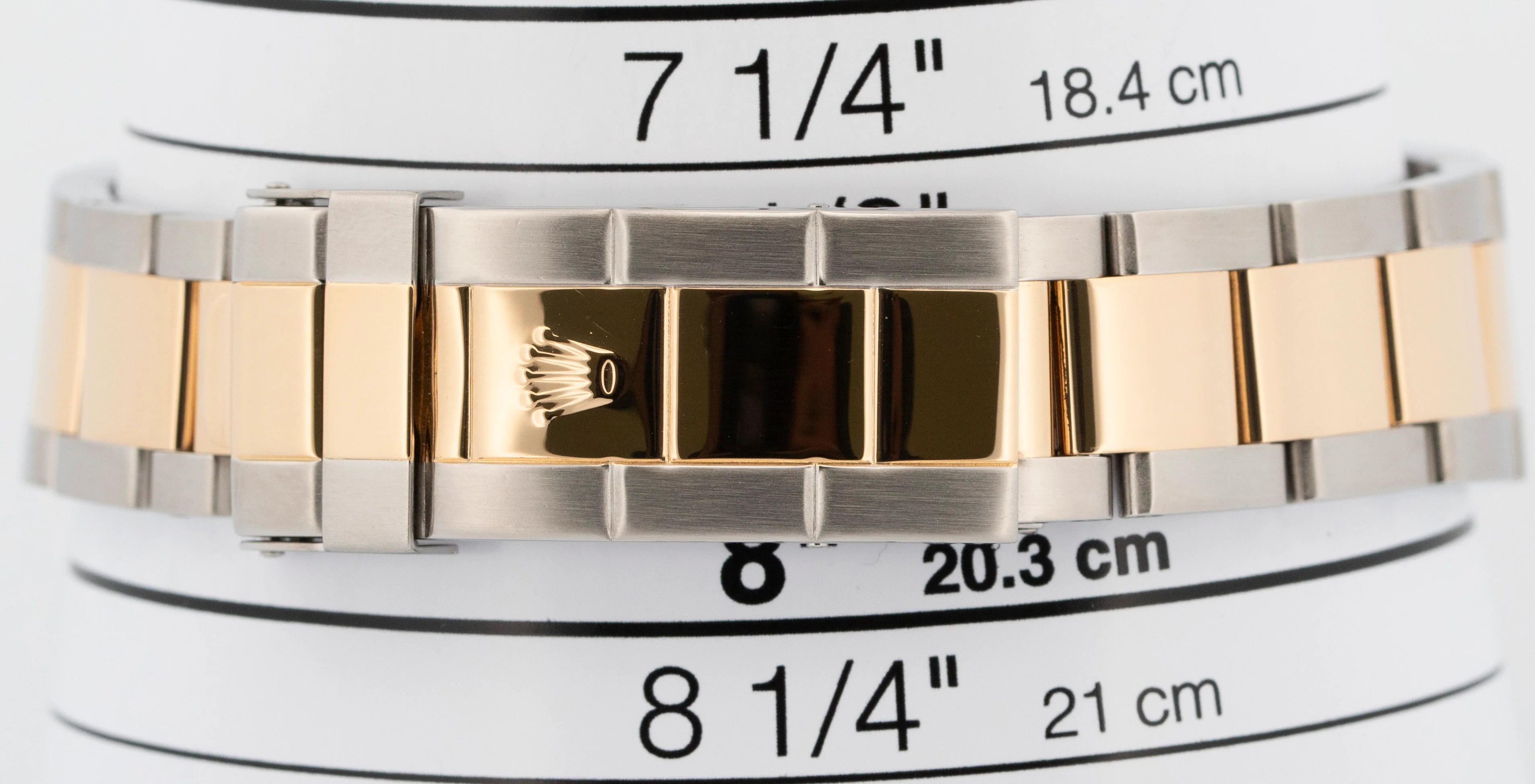 Rolex Submariner Date 40mm BLUE 18K Gold REHAUT No-Holes Steel 16613 Watch - Image 10