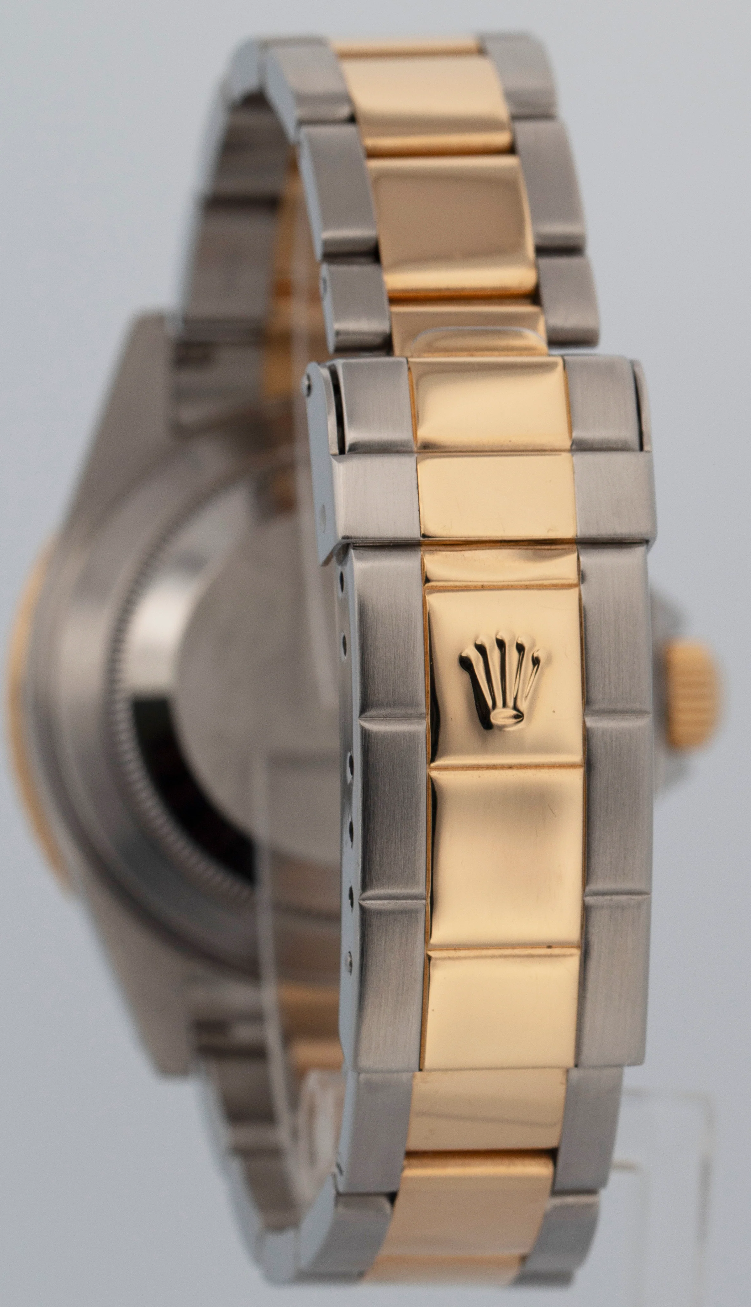 Rolex Submariner Date 40mm BLUE 18K Yellow Gold GOLD BUCKLE Steel 16613 Watch - Image 5