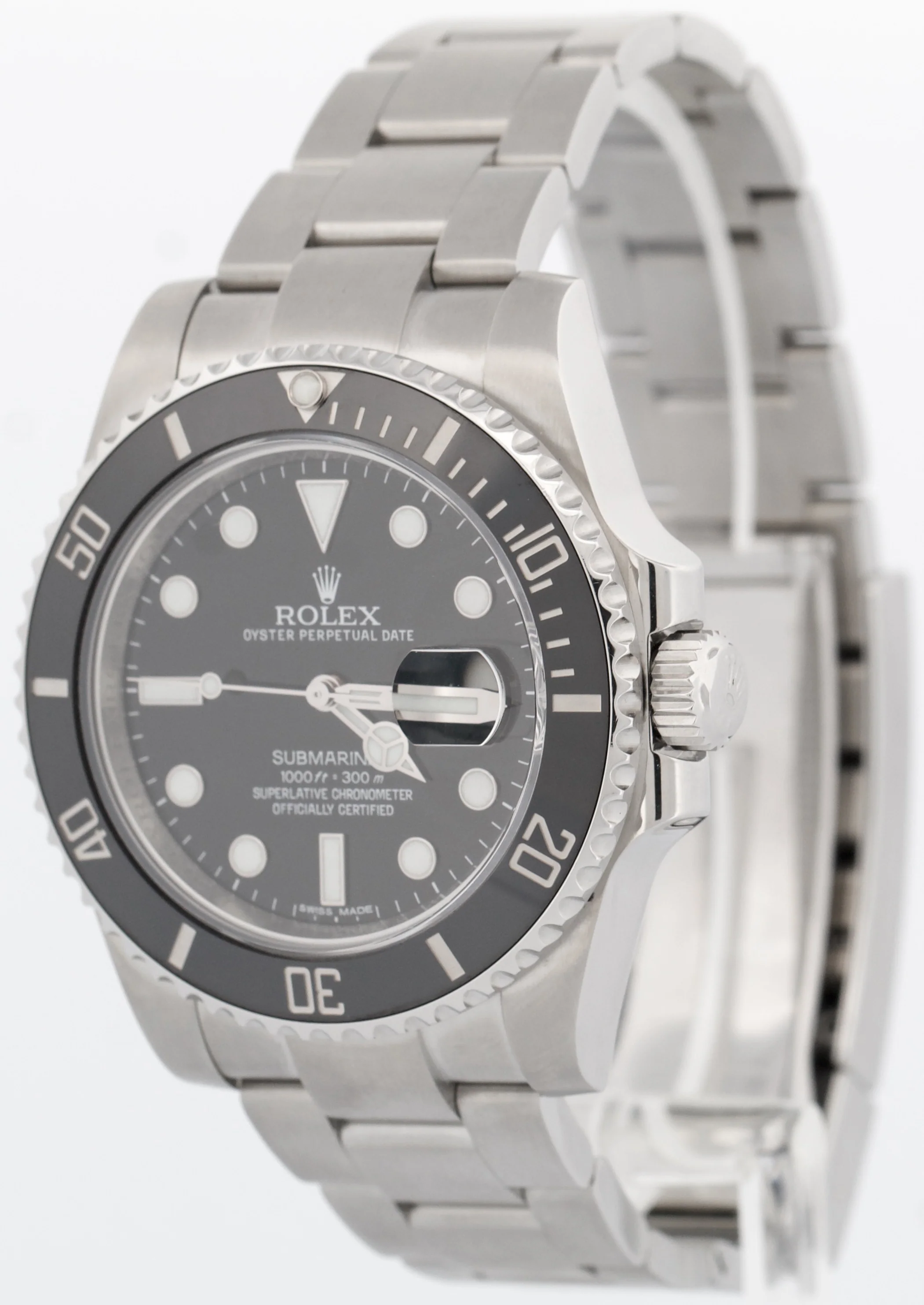 Rolex Submariner Date BLACK Ceramic Stainless Steel 40mm 116610 LN Watch BOX - Image 3
