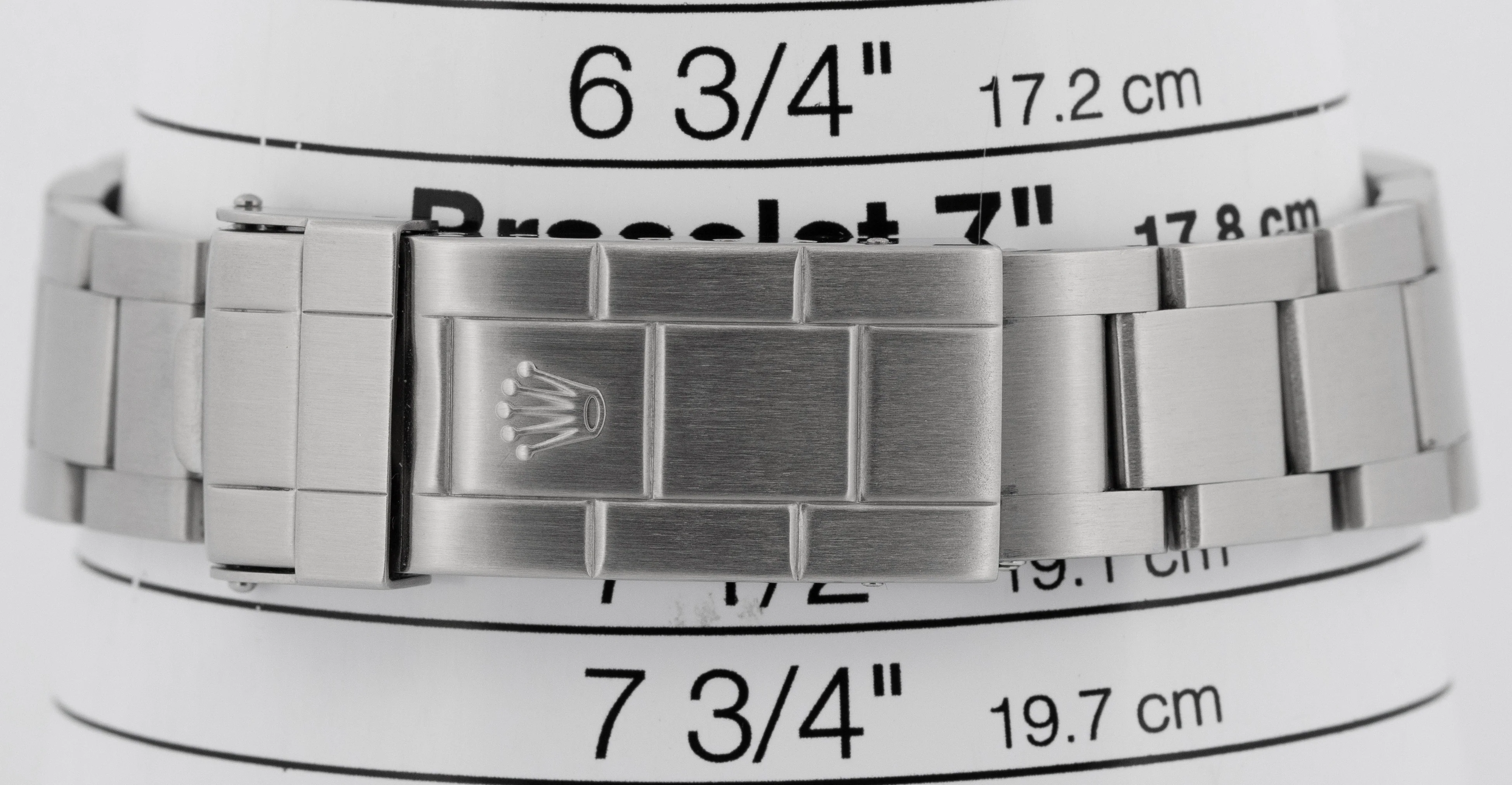 Rolex Submariner Date BLACK Stainless Steel REHAUT No-Holes 40mm Watch 16610 - Image 10