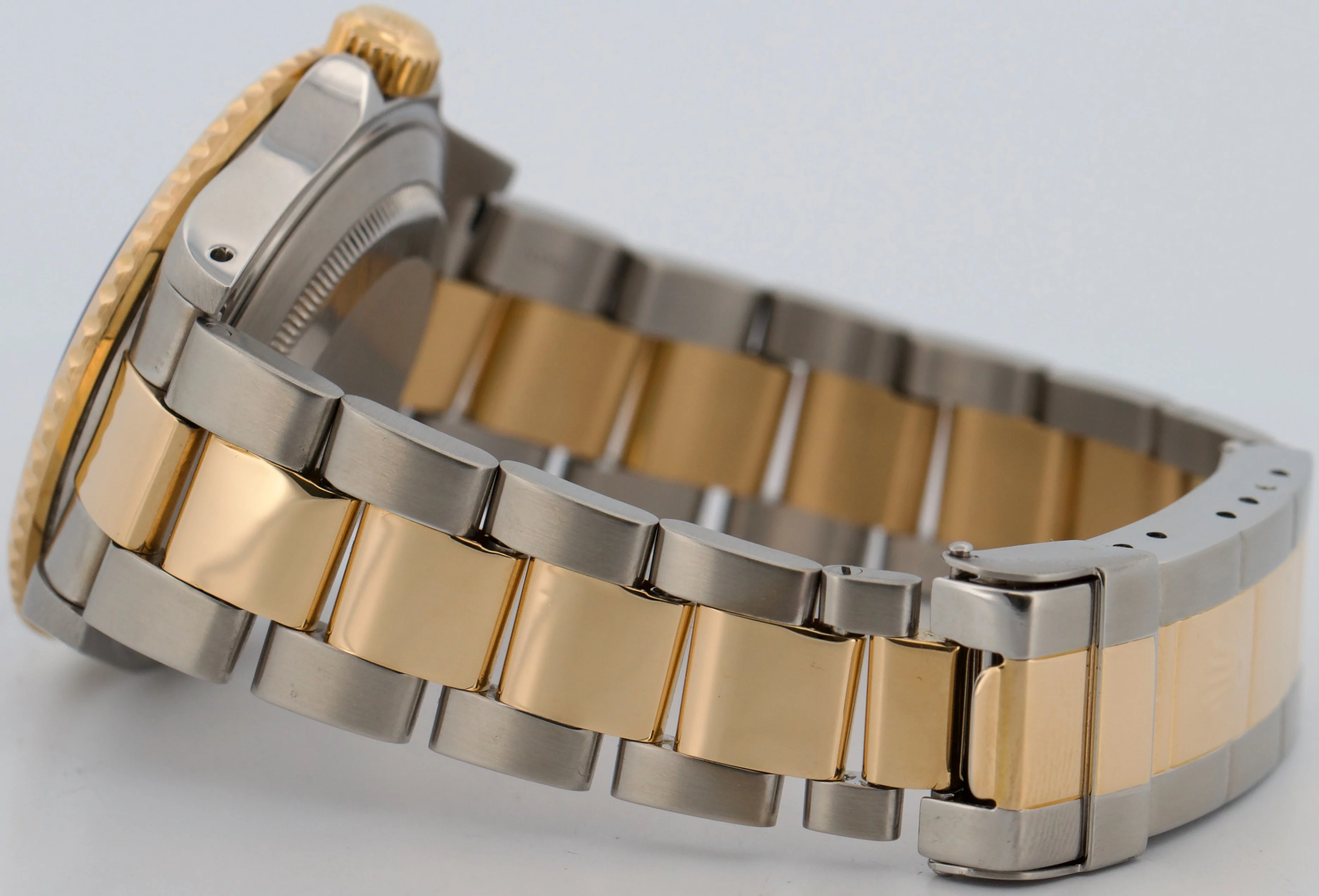 Rolex Submariner Date BLUE 40mm 18K GOLD BUCKLE Stainless Steel 16613 Watch - Image 7