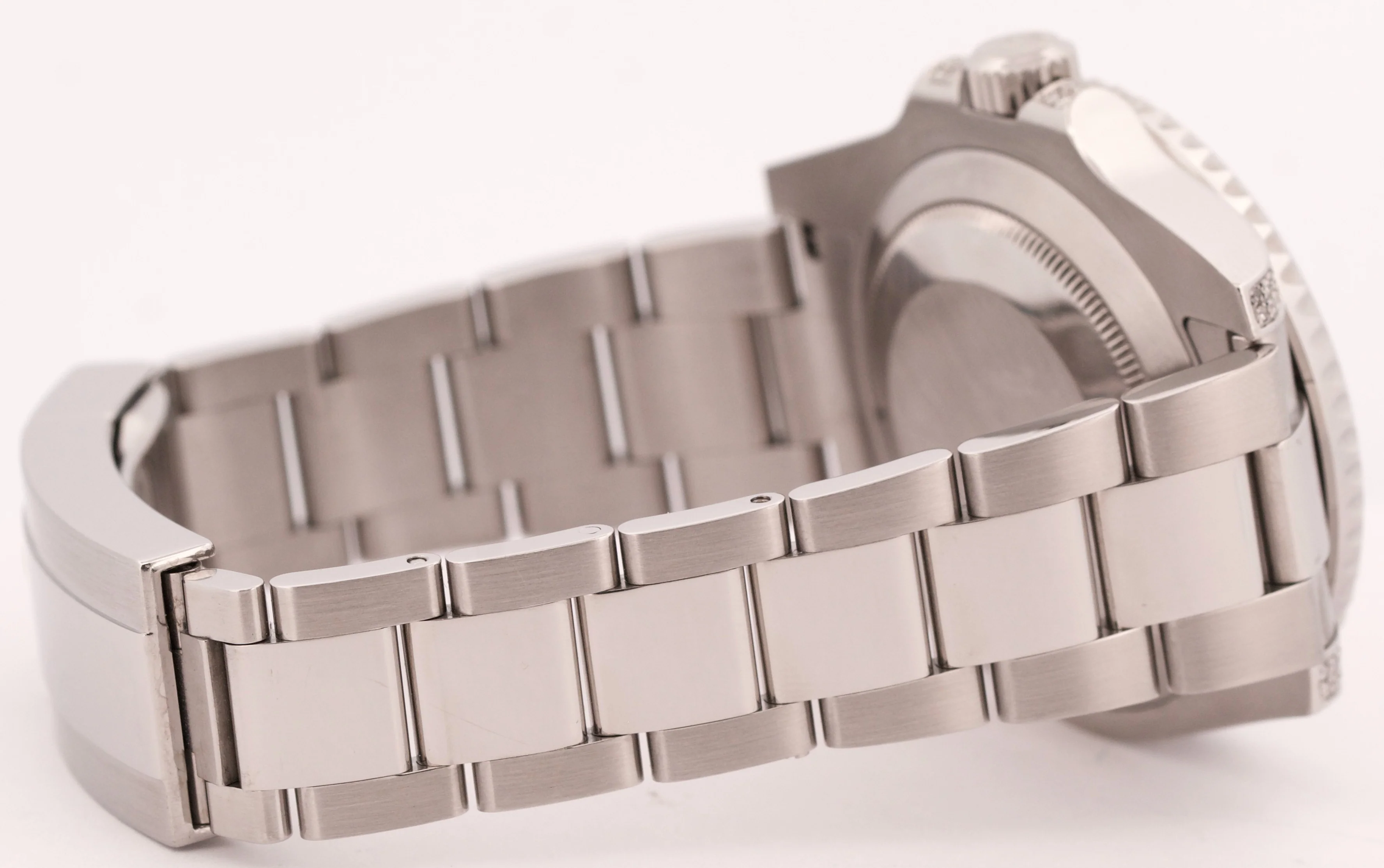 Rolex Submariner Date BLUE DIAMOND SAPPHIRE Stainless Steel 40mm 116610 Watch - Image 8