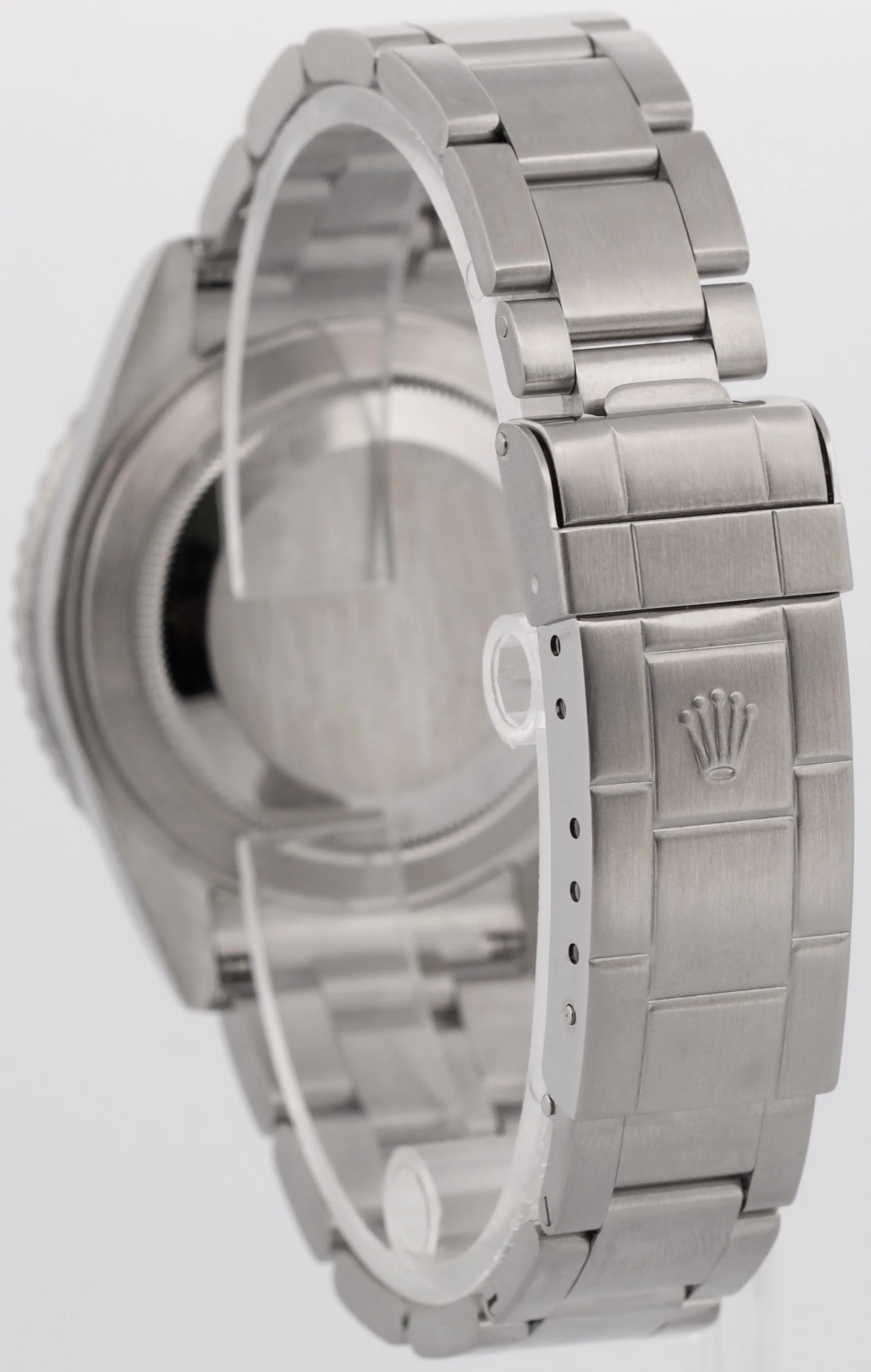 Rolex Submariner Date NO-HOLES Stainless Steel Black REHAUT 40mm 16610T Watch - Image 5